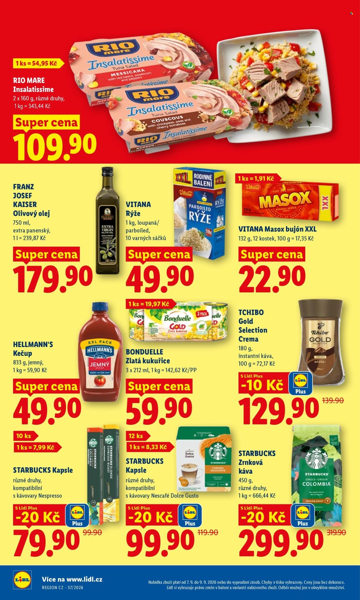 LIDL leták - Od pondělí 7.9.2026