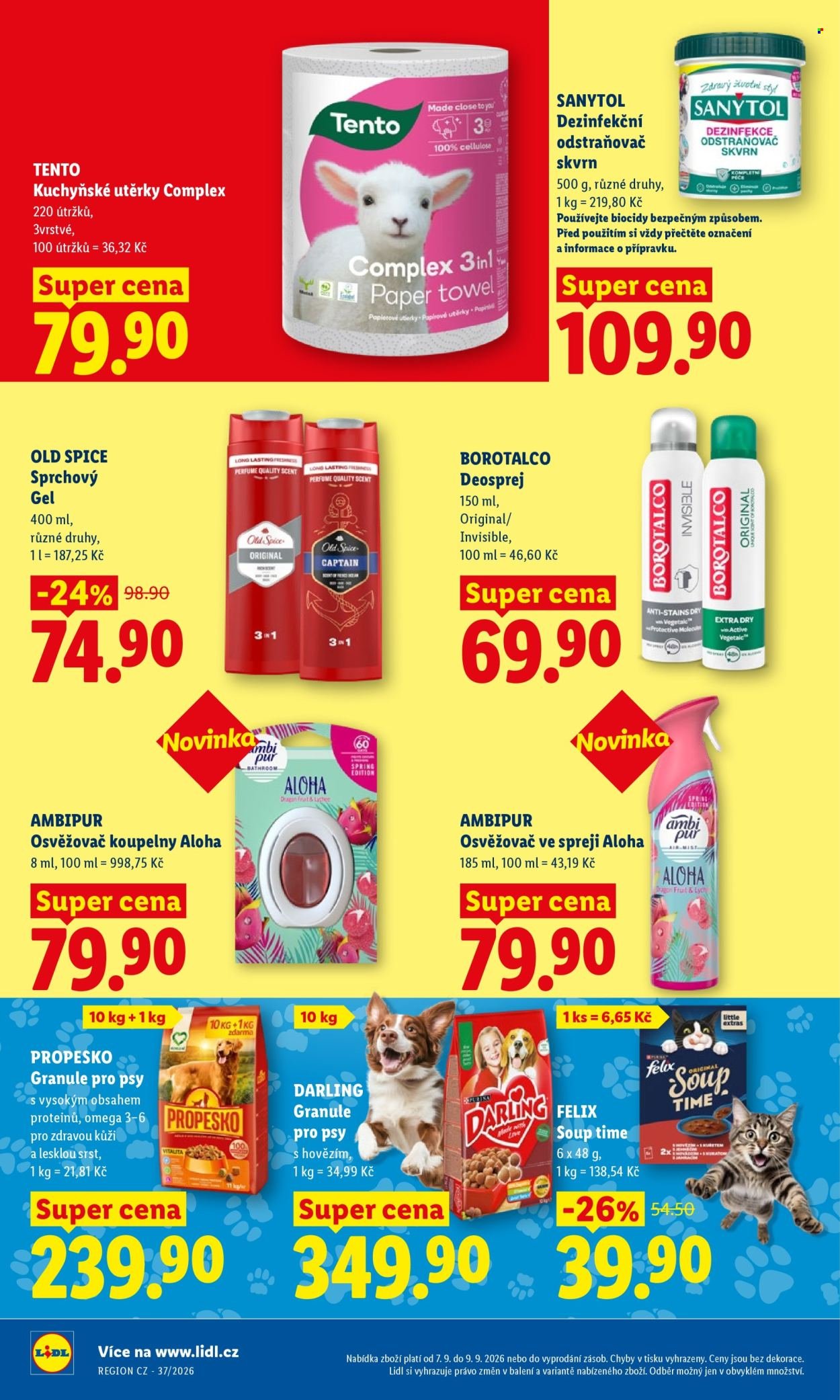 LIDL leták - Od pondělí 7.9.2026