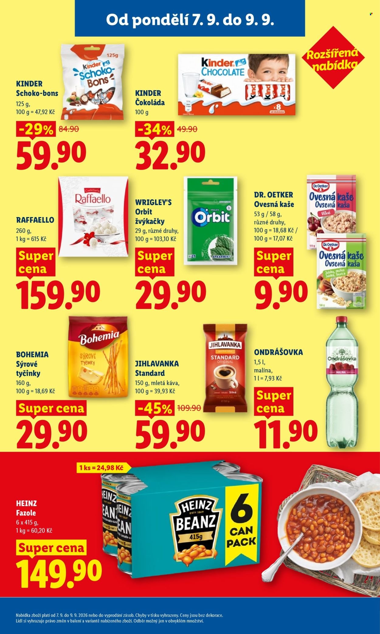 LIDL leták - Od pondělí 7.9.2026