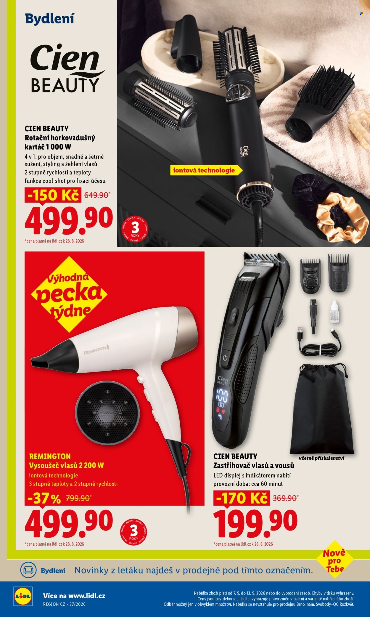 LIDL leták - Od pondělí 7.9.2026