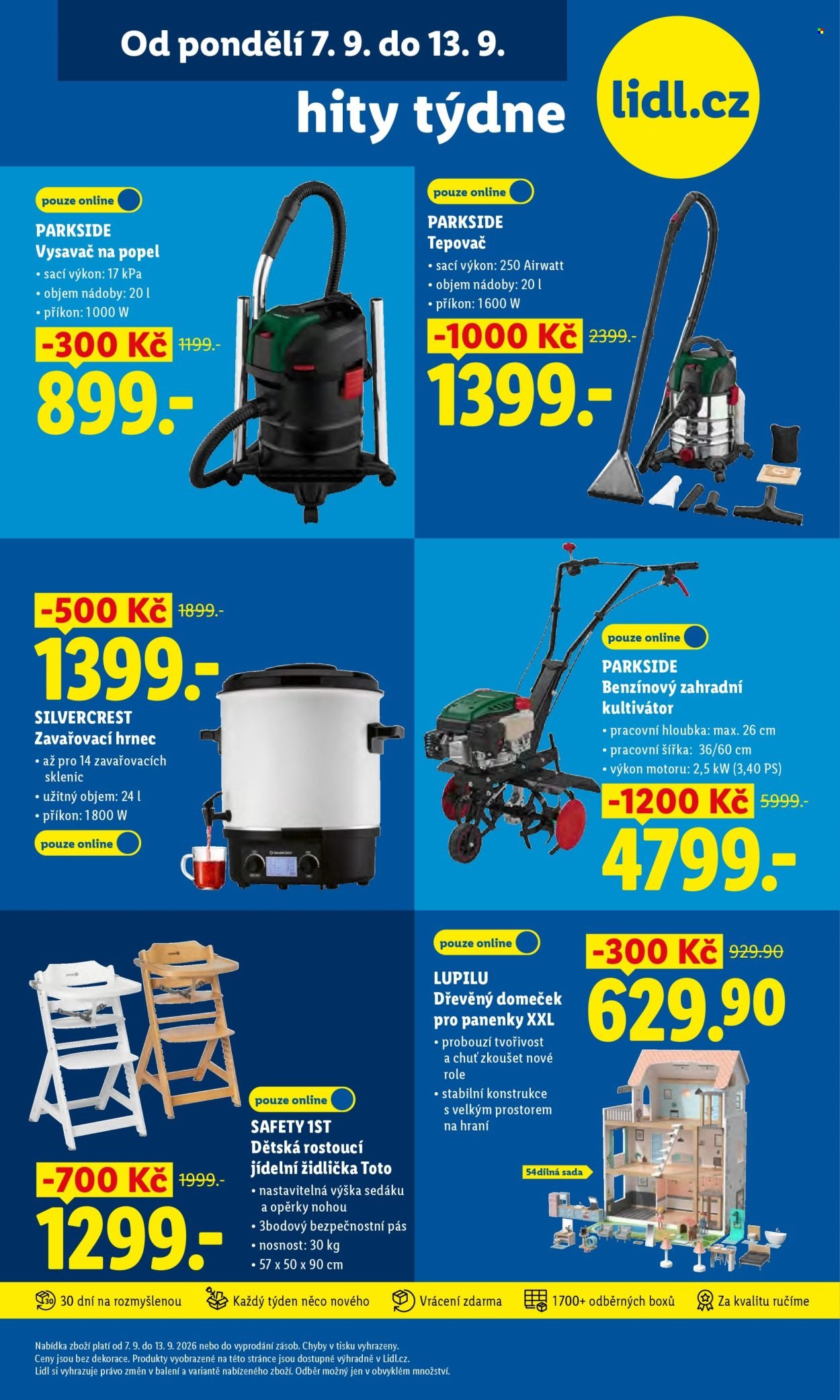 LIDL leták - Od pondělí 7.9.2026