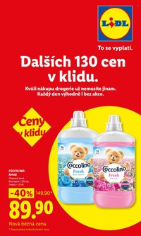 LIDL leták - Od pondělí 7.9.2026