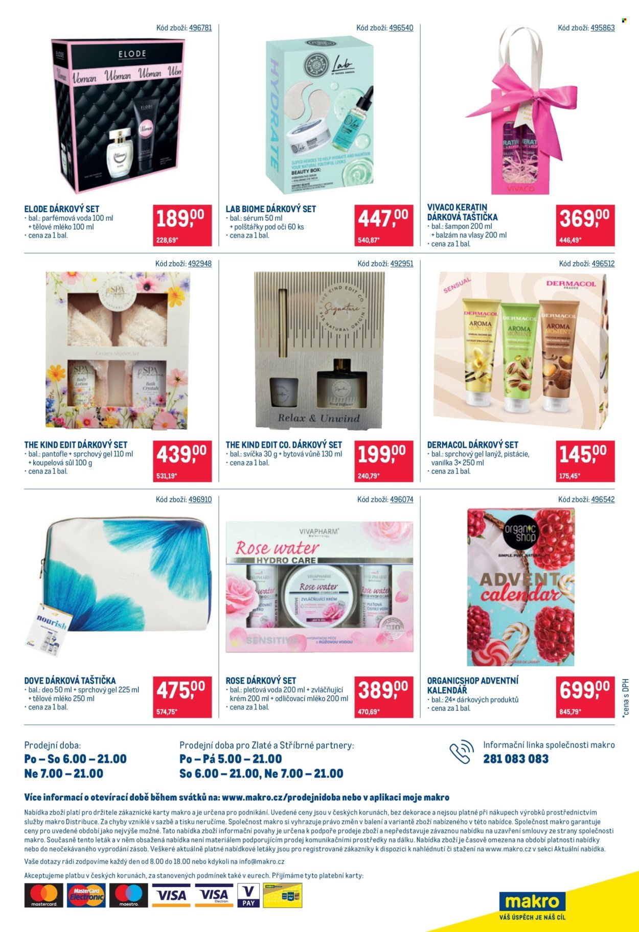 MAKRO leták - Kosmetické balíčky (2025-11-19 - 2025-12-31)