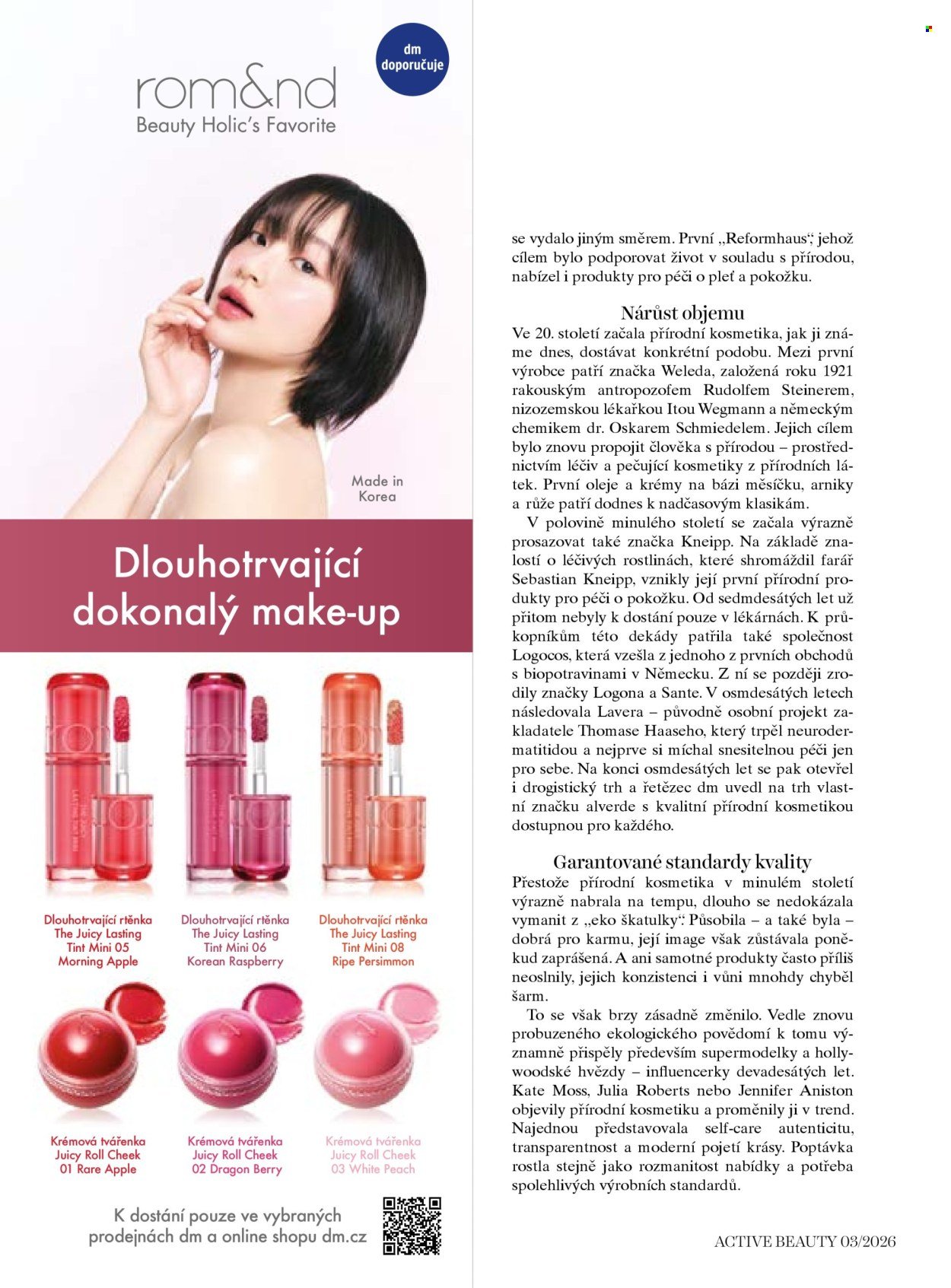 DM DROGERIE leták - Active Beauty (2026-03-06 - 2026-04-09)