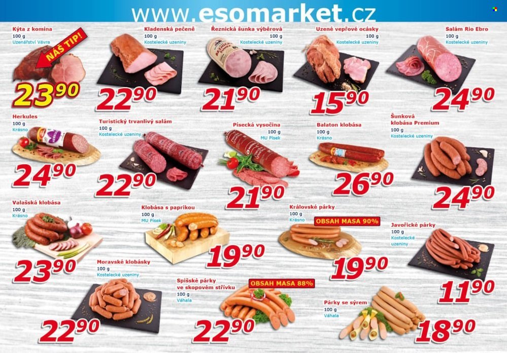 ESO MARKET leták - Od středy 22.7.2026