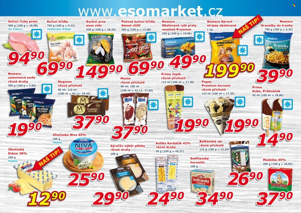ESO MARKET leták - Od středy 22.7.2026