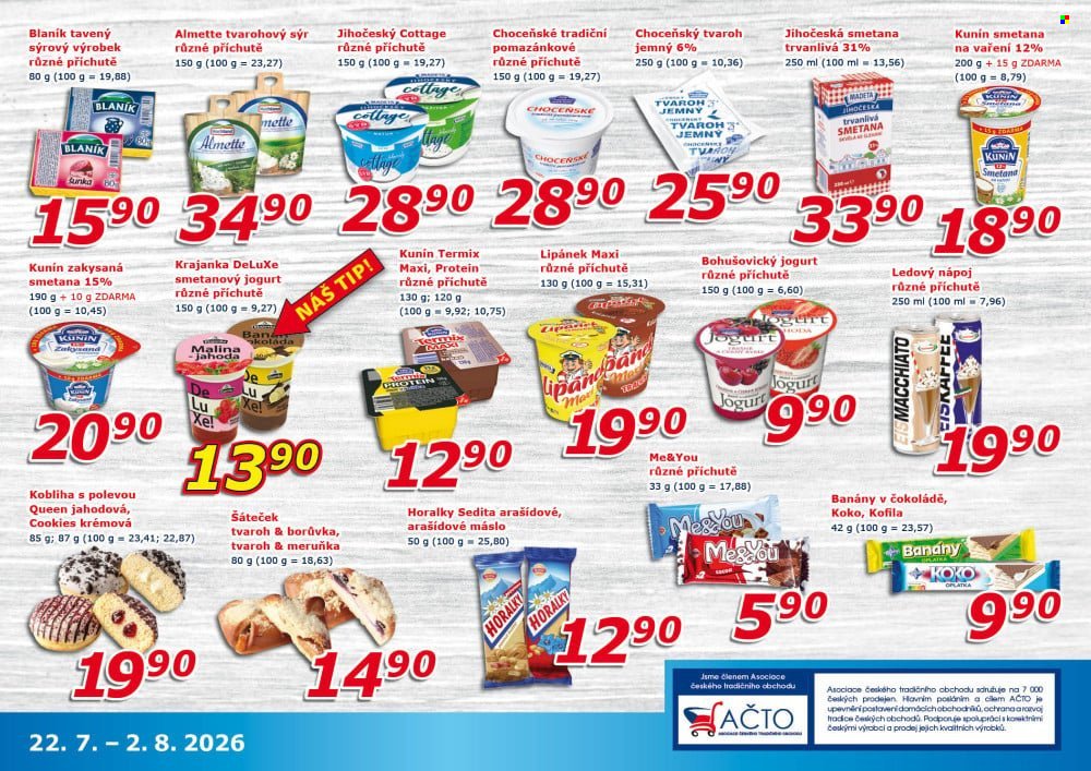 ESO MARKET leták - Od středy 22.7.2026