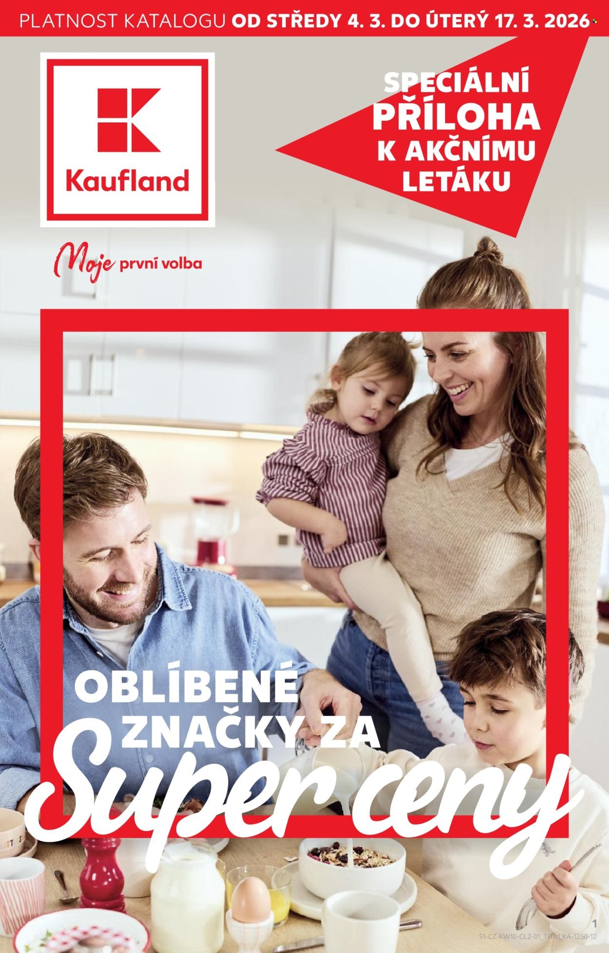 KAUFLAND leták - Oblíbené značky za super ceny (2026-03-04 - 2026-03-17)