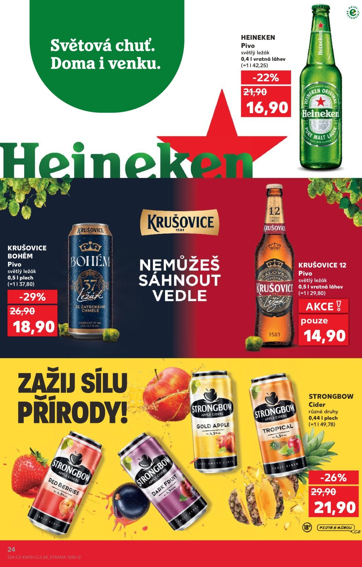 KAUFLAND leták - Oblíbené značky za super ceny (2026-03-04 - 2026-03-17)