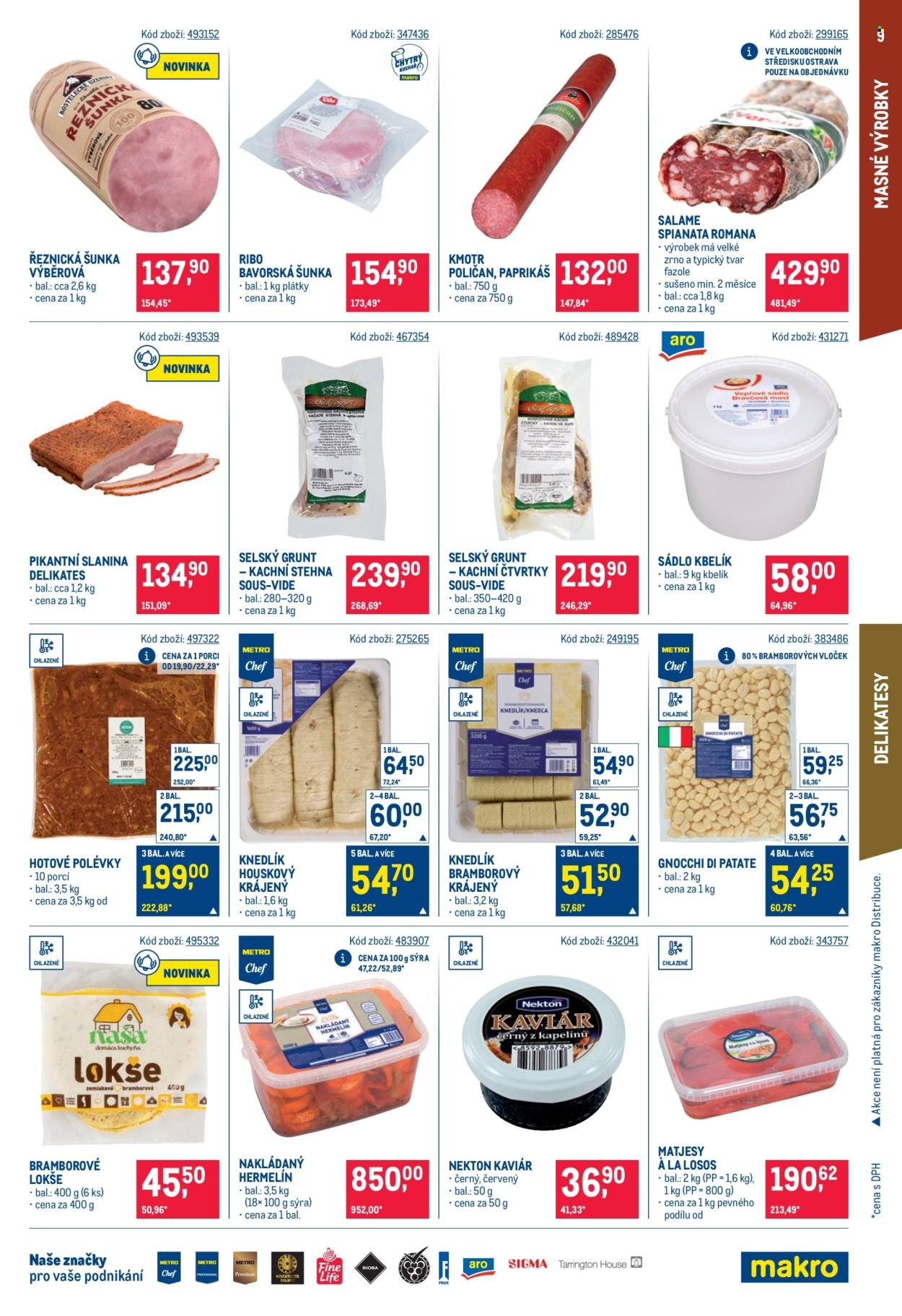 MAKRO leták - Gastronomie (2025-11-05 - 2025-11-18)