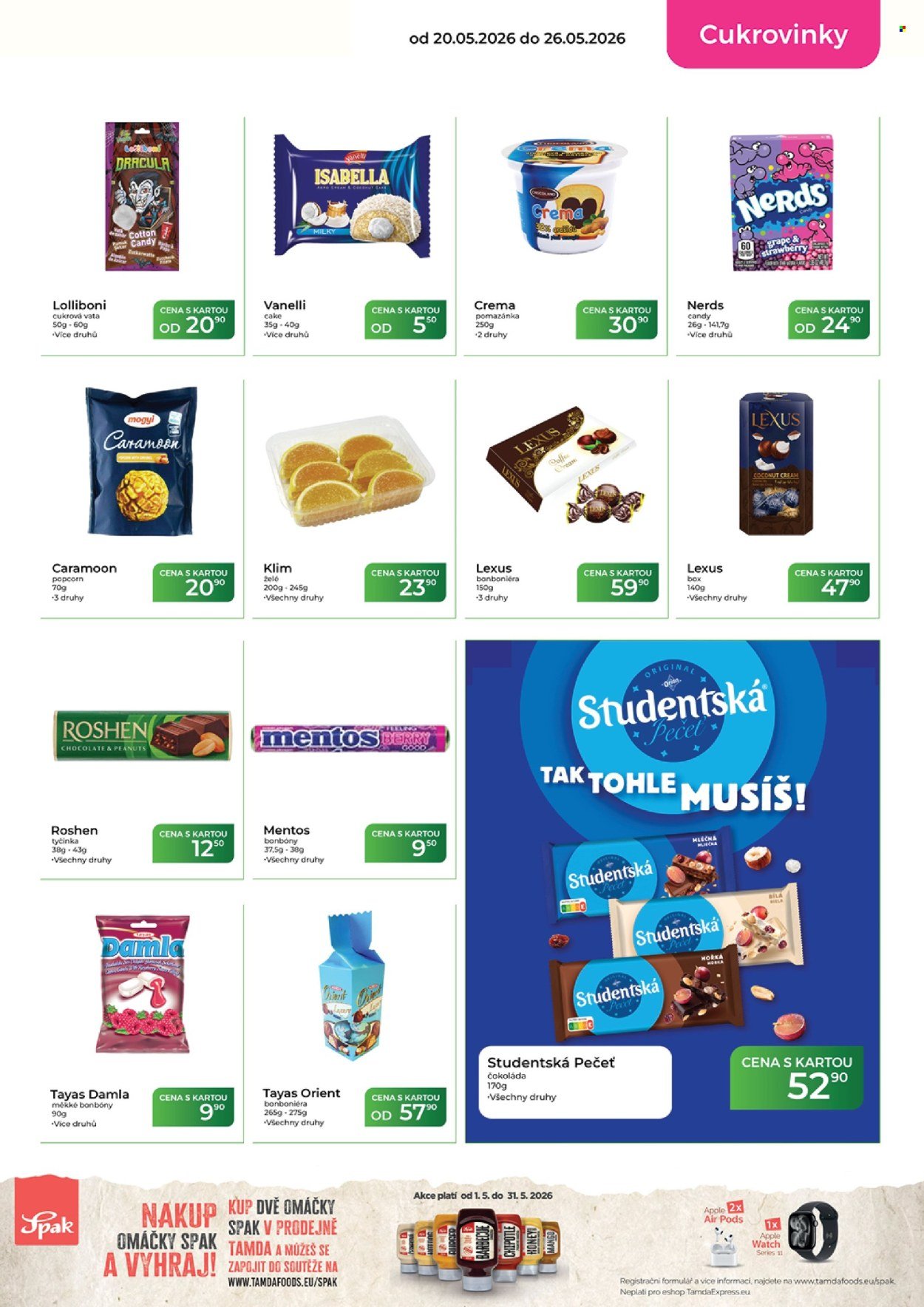 TAMDA FOODS leták - Od středy 20.5.2026 (2026-05-20 - 2026-05-26)
