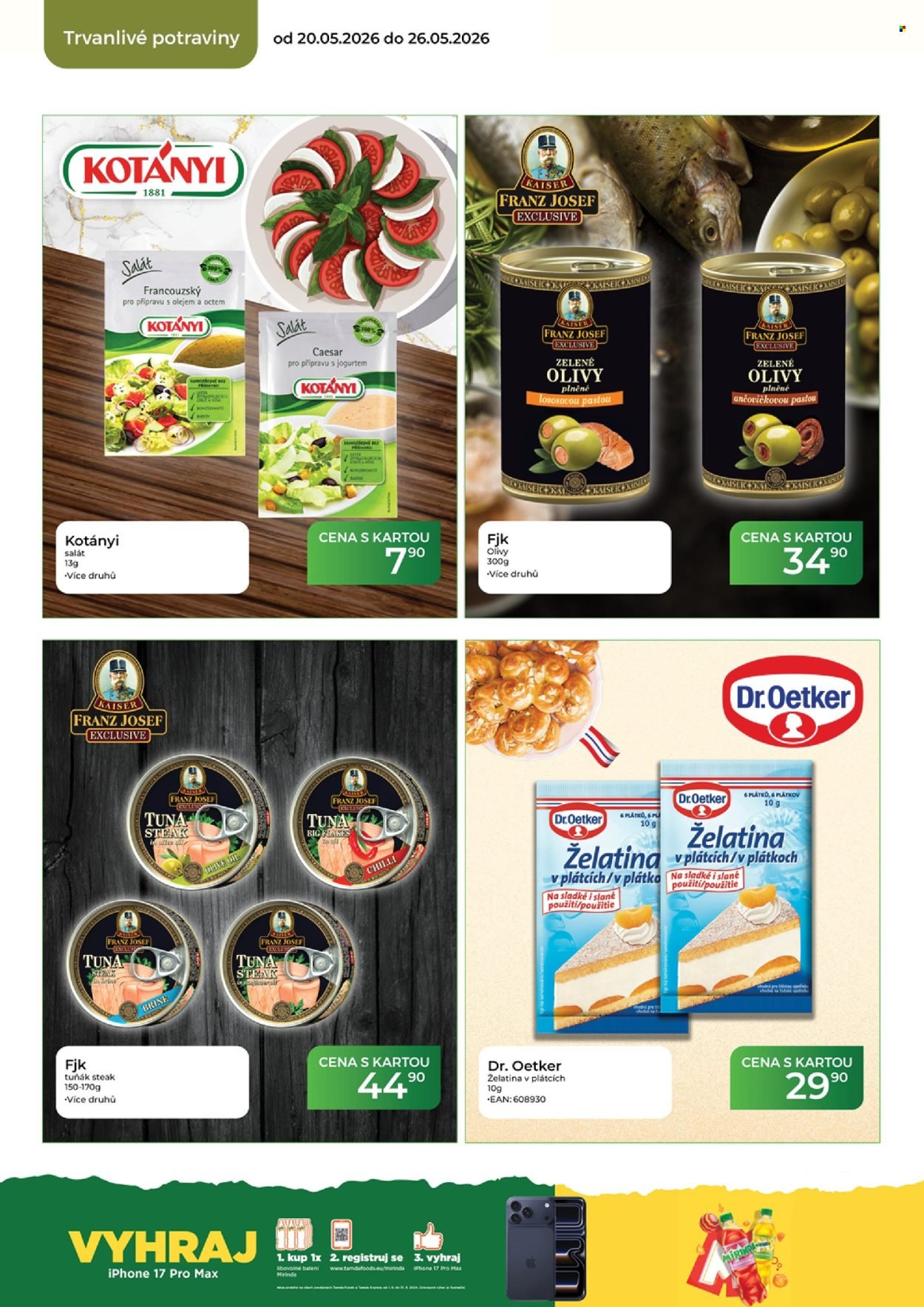 TAMDA FOODS leták - Od středy 20.5.2026 (2026-05-20 - 2026-05-26)