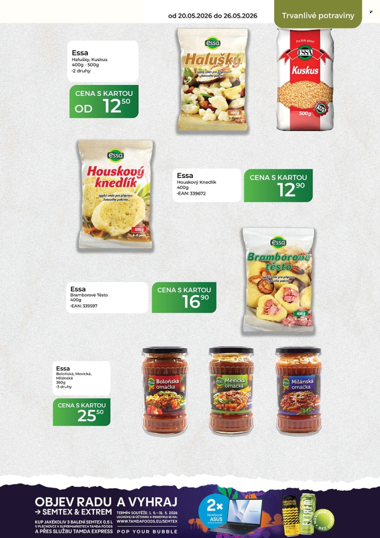 TAMDA FOODS leták - Od středy 20.5.2026 (2026-05-20 - 2026-05-26)