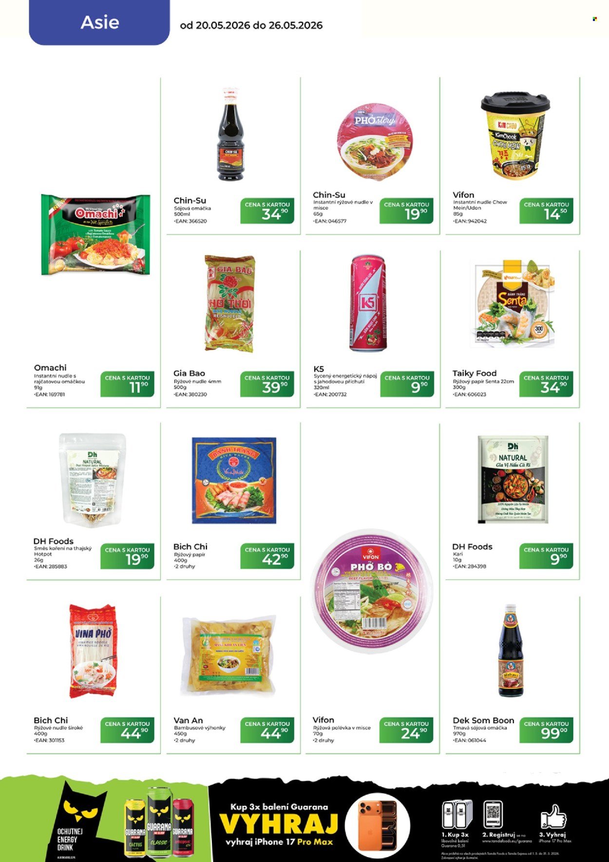 TAMDA FOODS leták - Od středy 20.5.2026 (2026-05-20 - 2026-05-26)