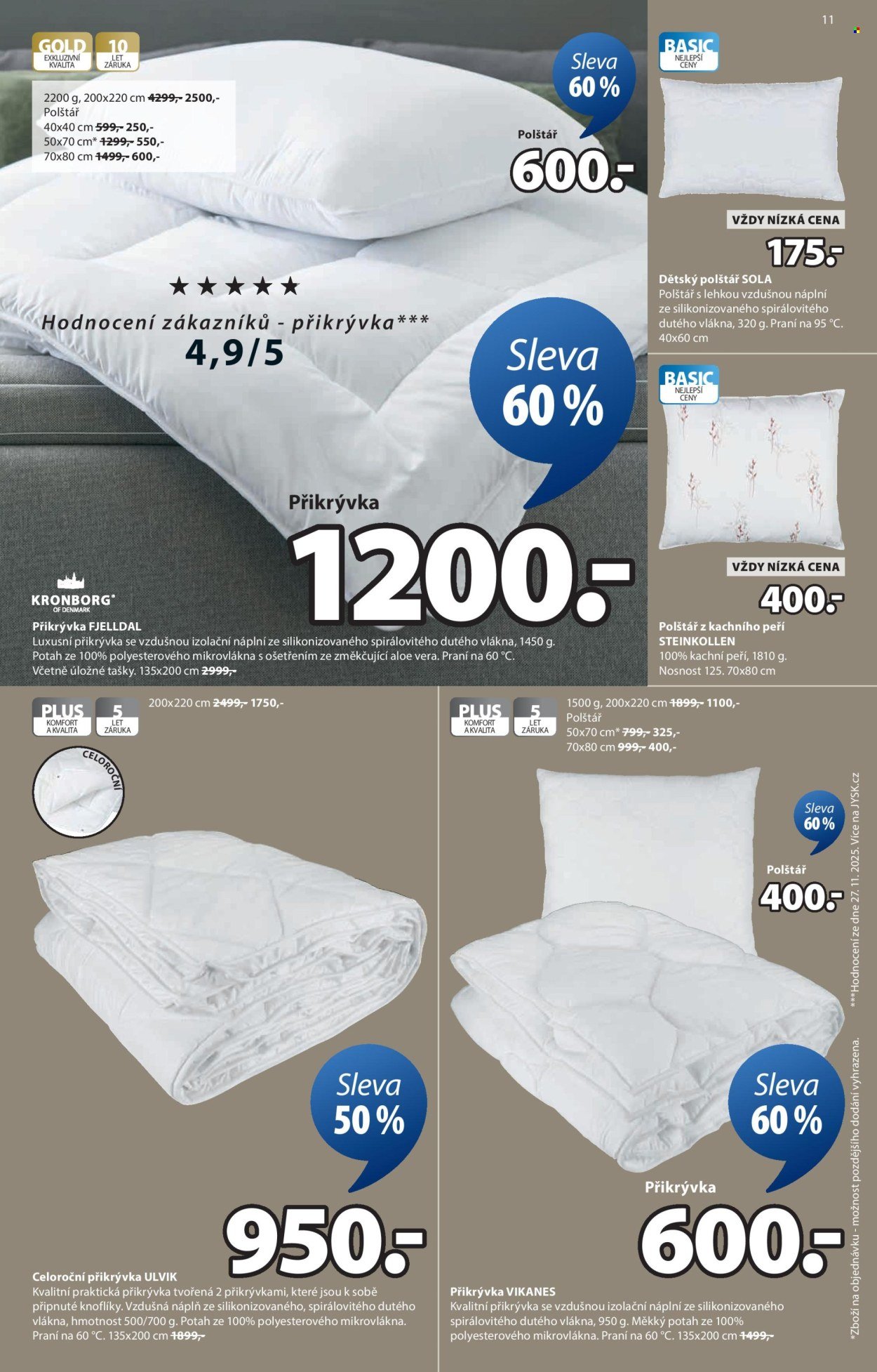 JYSK leták - Skandinávská kvalita za výhodnou cenu (2026-02-04 - 2026-03-10)