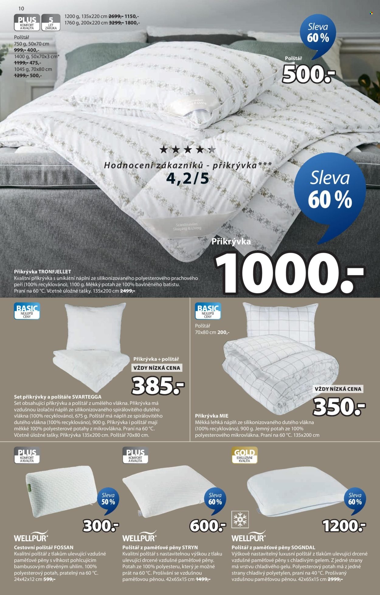 JYSK leták - Skandinávská kvalita za výhodnou cenu (2026-02-04 - 2026-03-10)