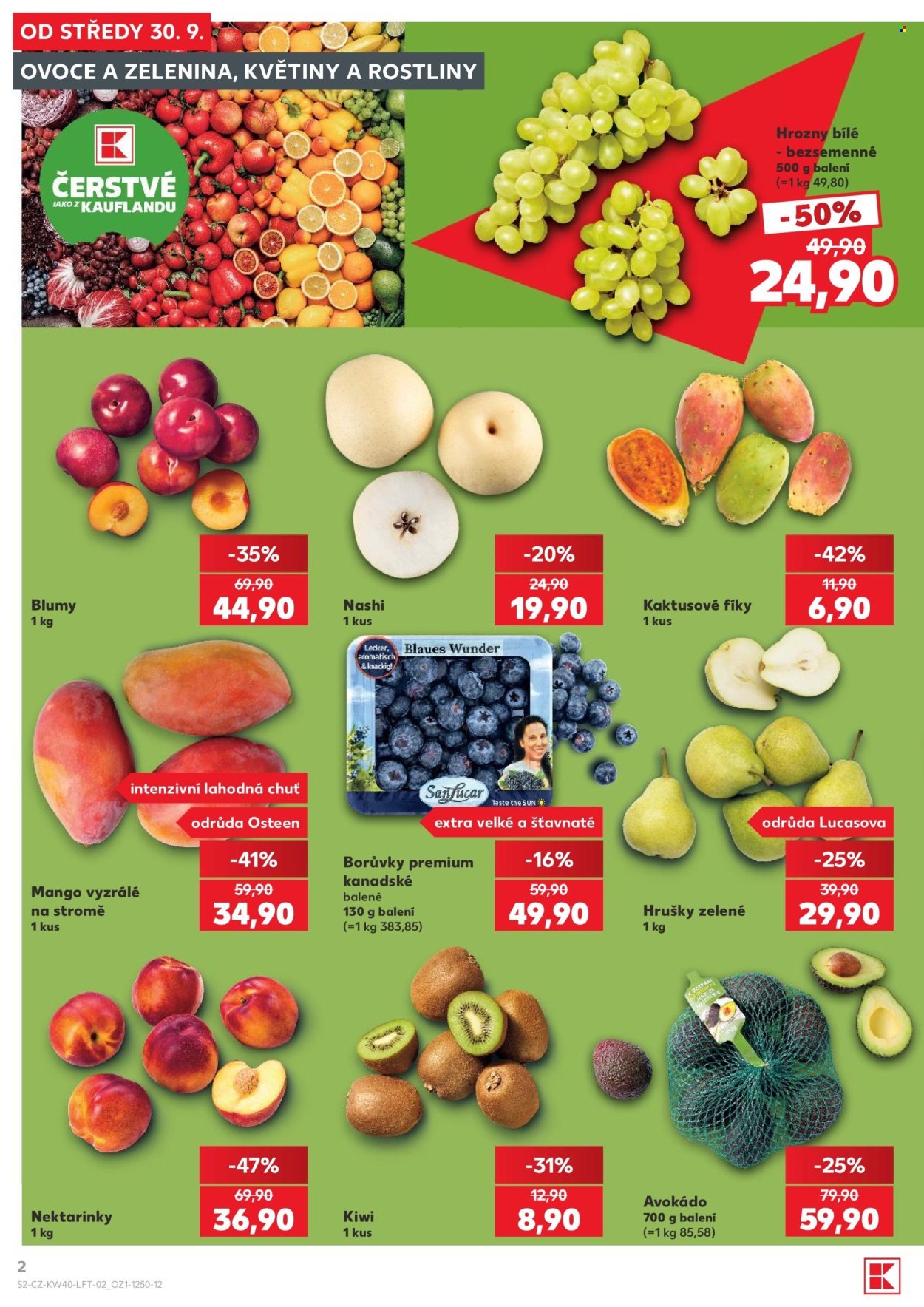 KAUFLAND leták - Od středy 30.9.2026