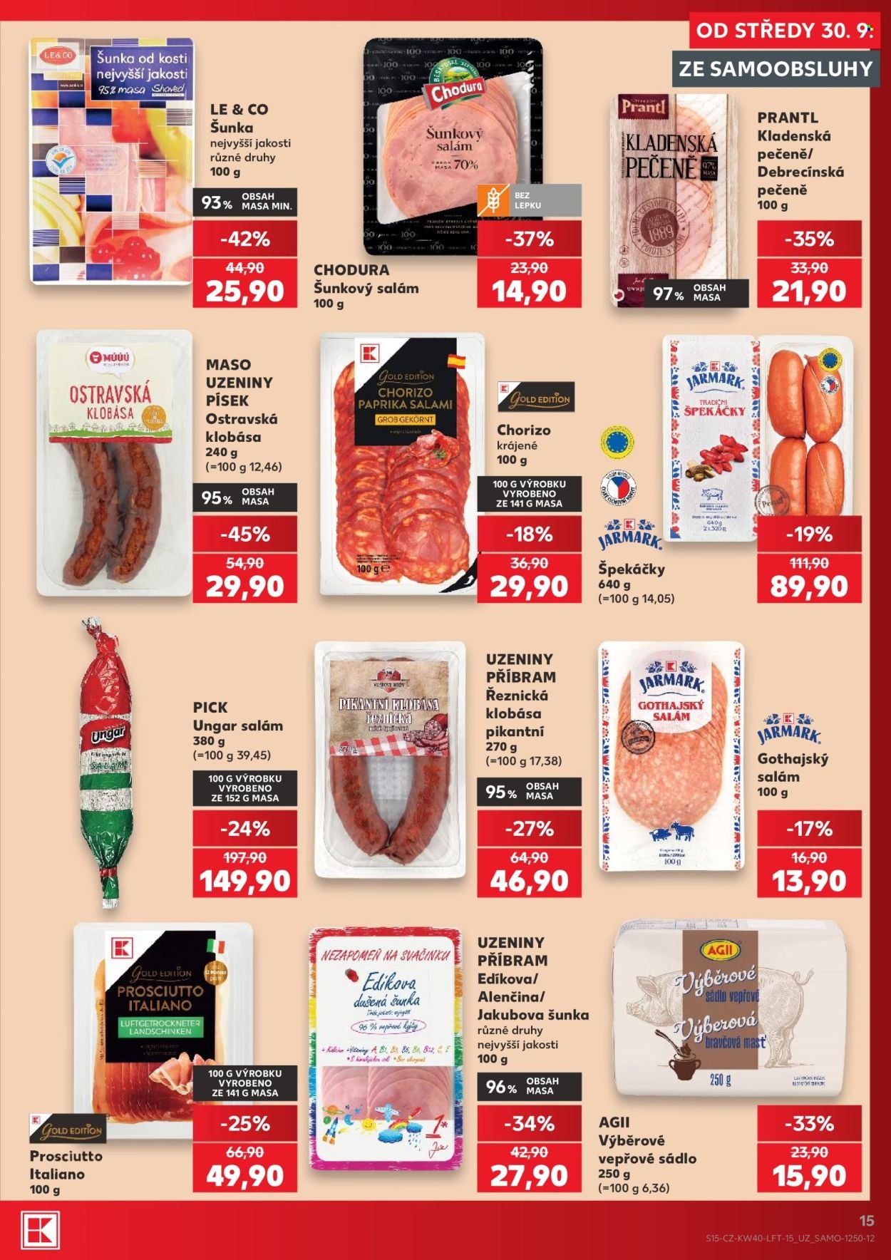 KAUFLAND leták - Od středy 30.9.2026