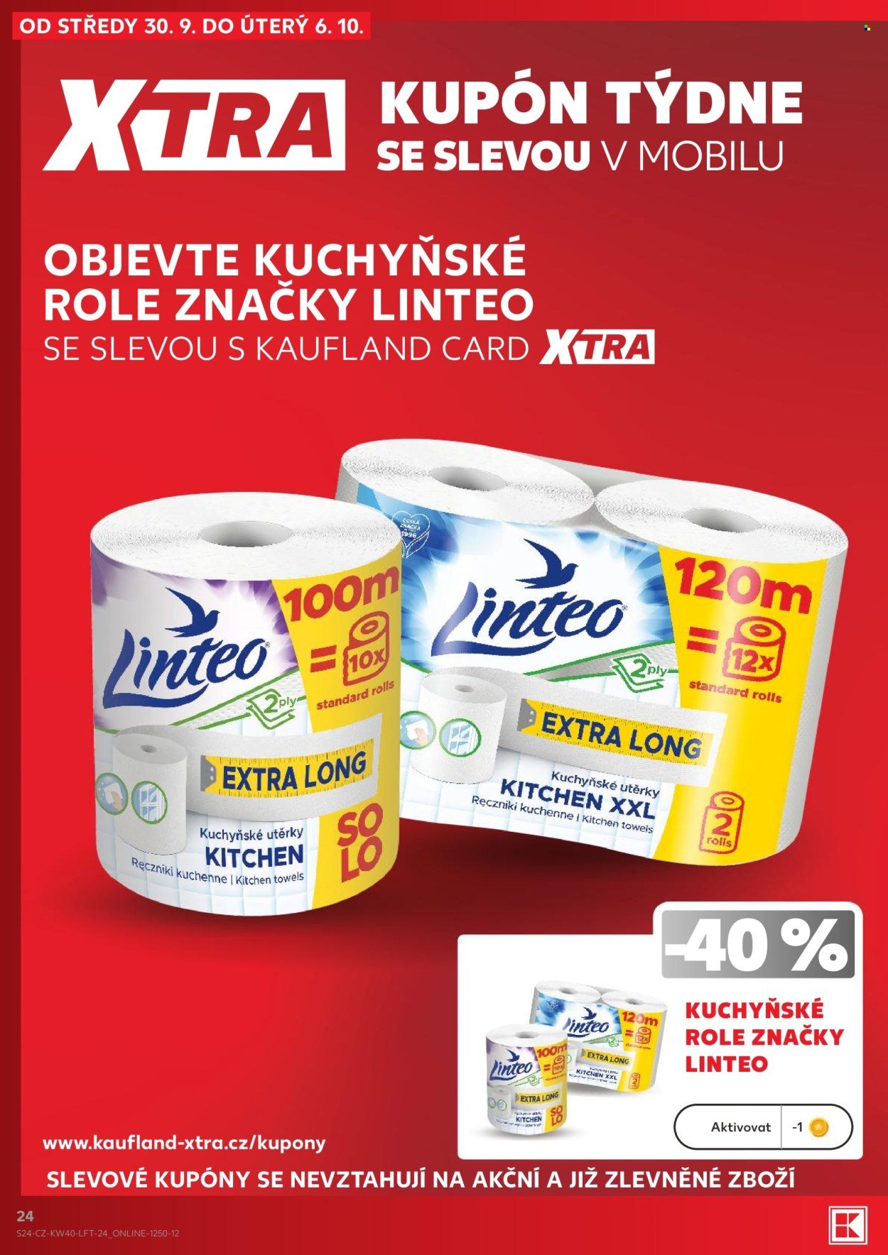 KAUFLAND leták - Od středy 30.9.2026