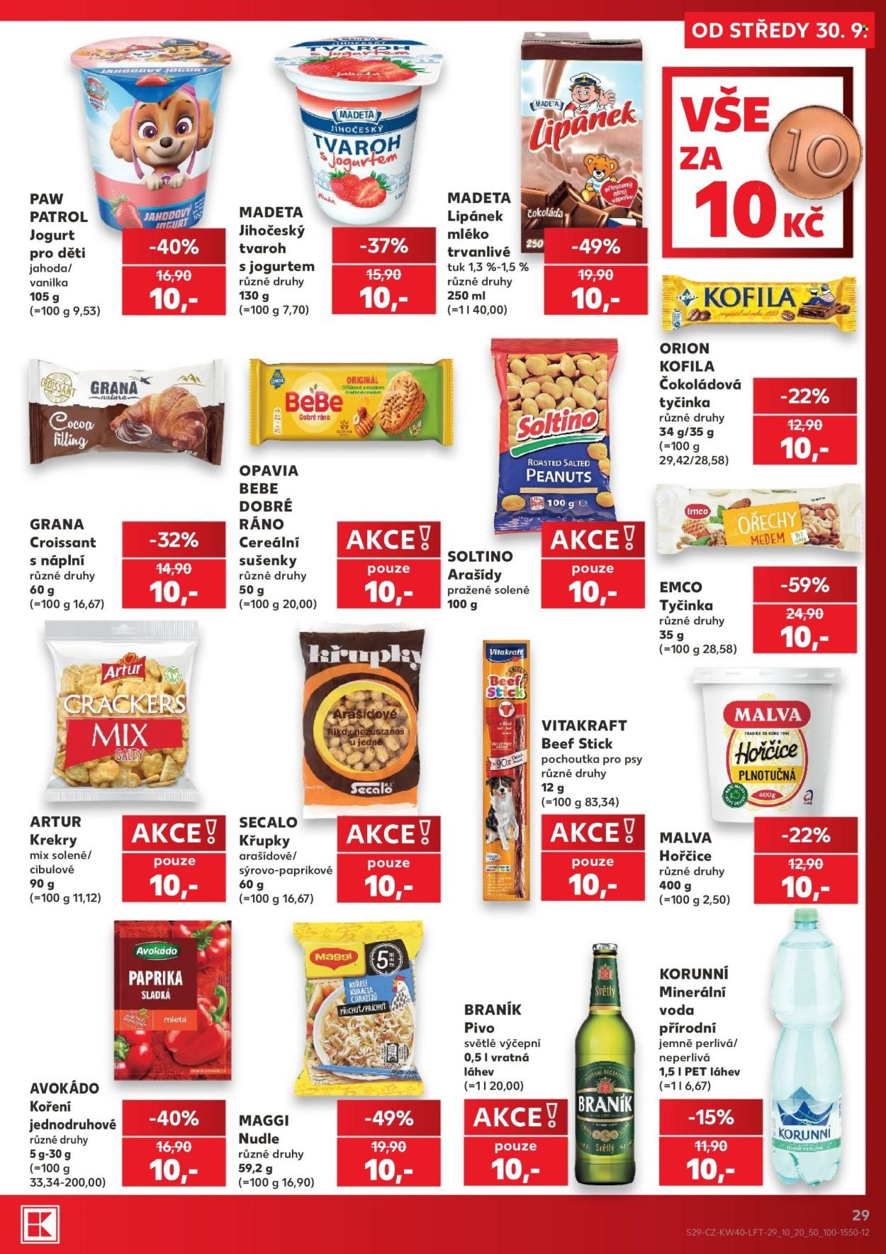 KAUFLAND leták - Od středy 30.9.2026