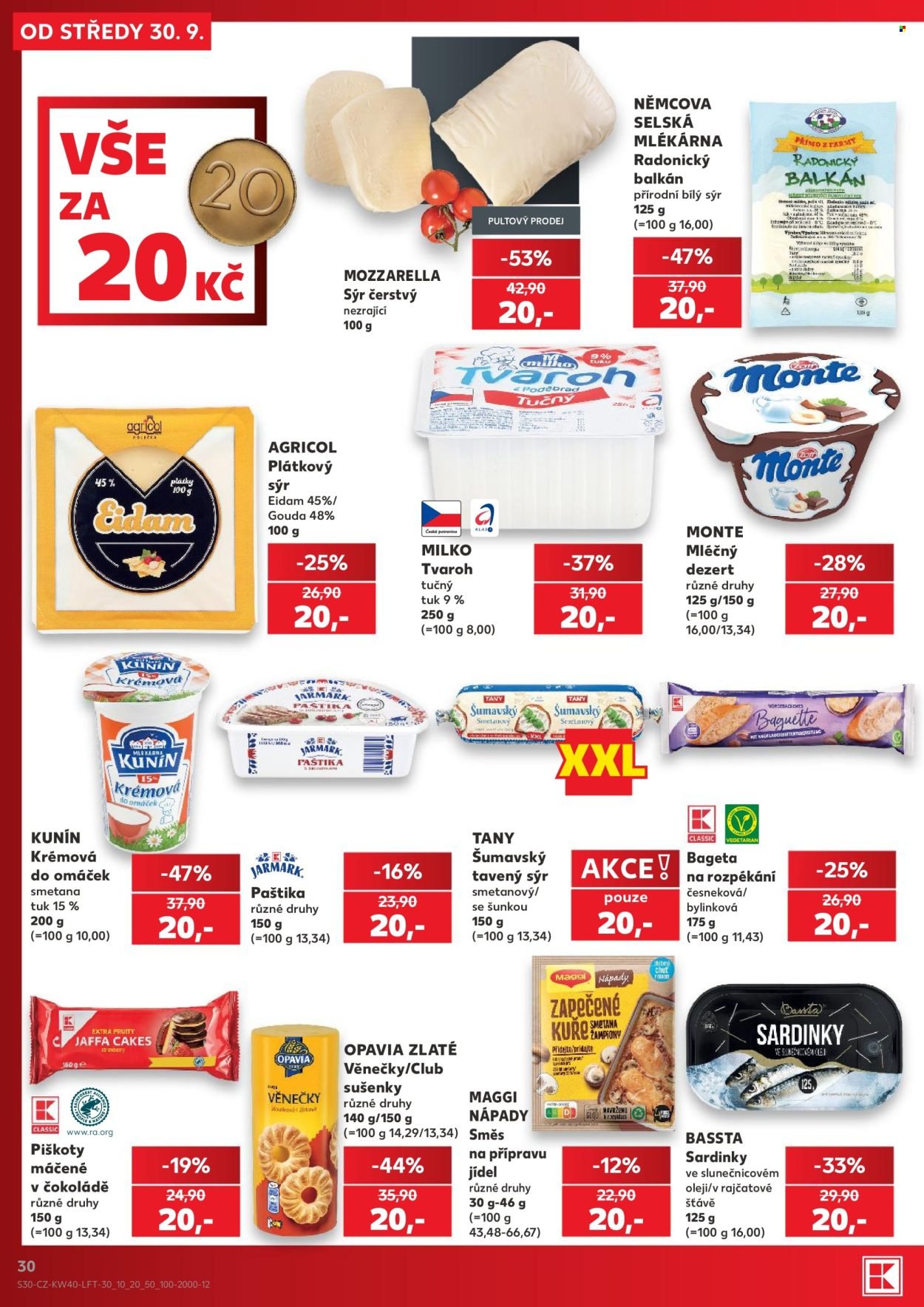 KAUFLAND leták - Od středy 30.9.2026