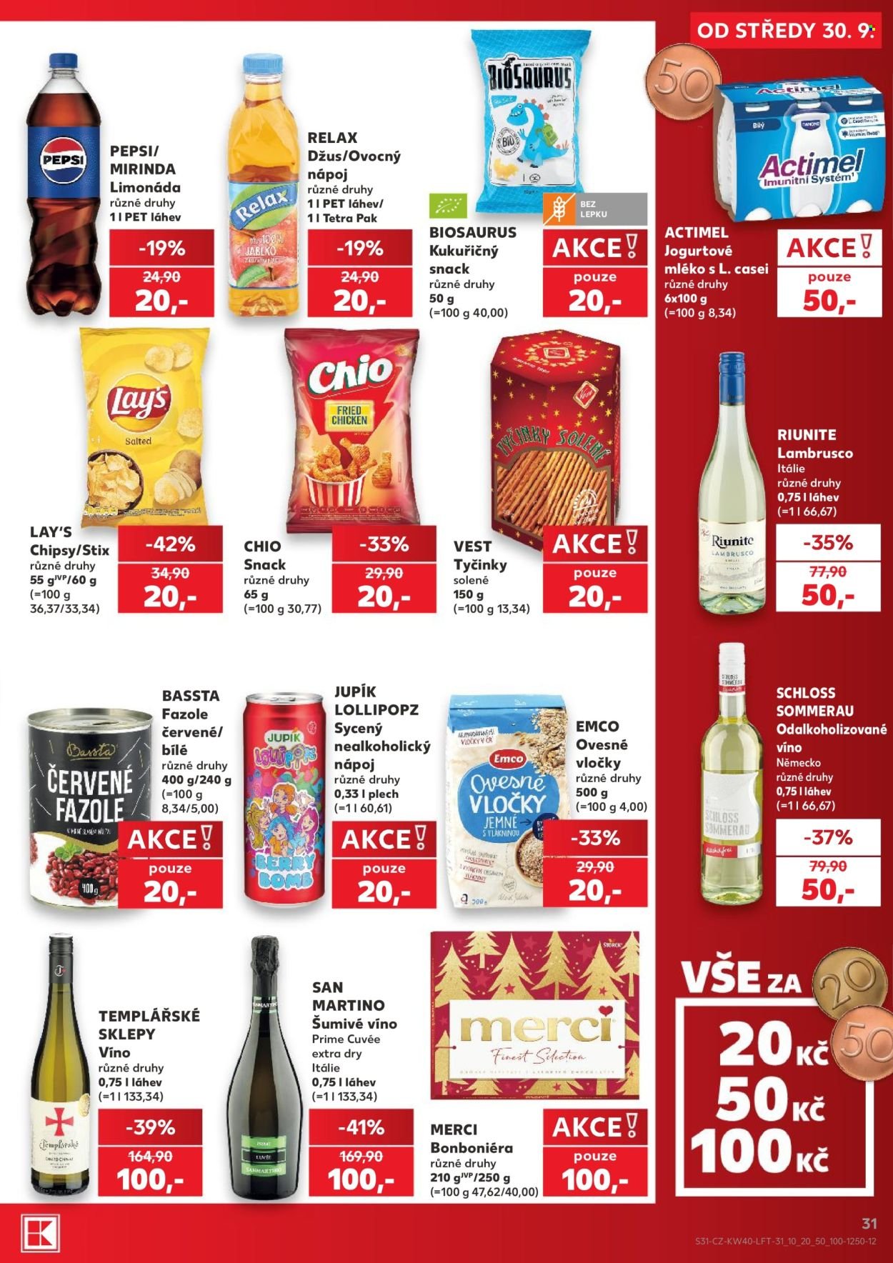 KAUFLAND leták - Od středy 30.9.2026