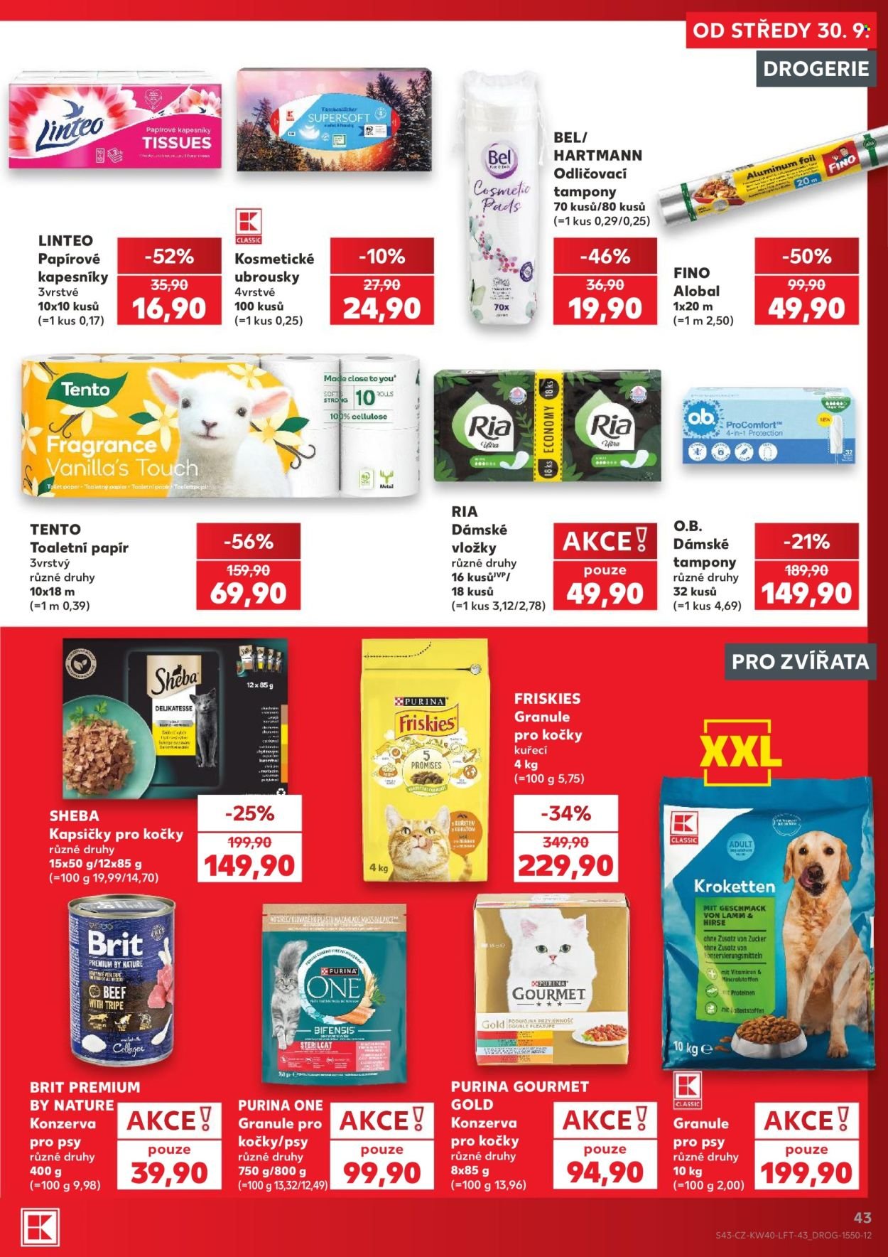 KAUFLAND leták - Od středy 30.9.2026