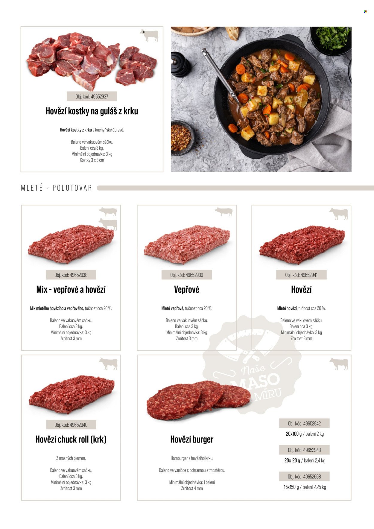 JIP leták - Naše maso na míru (2026-03-26)