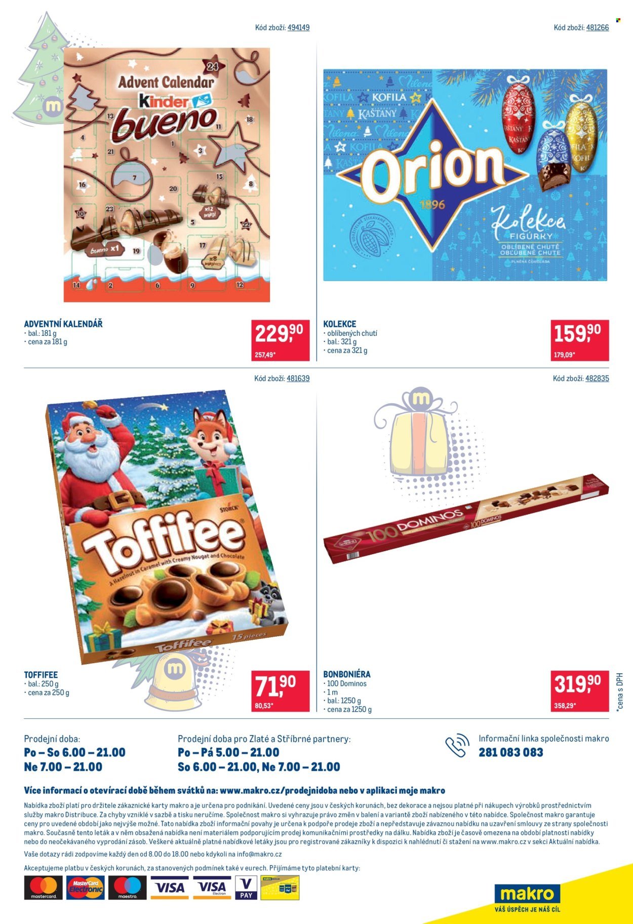 MAKRO leták - Mikulášské čokolády (2025-10-08 - 2025-11-18)