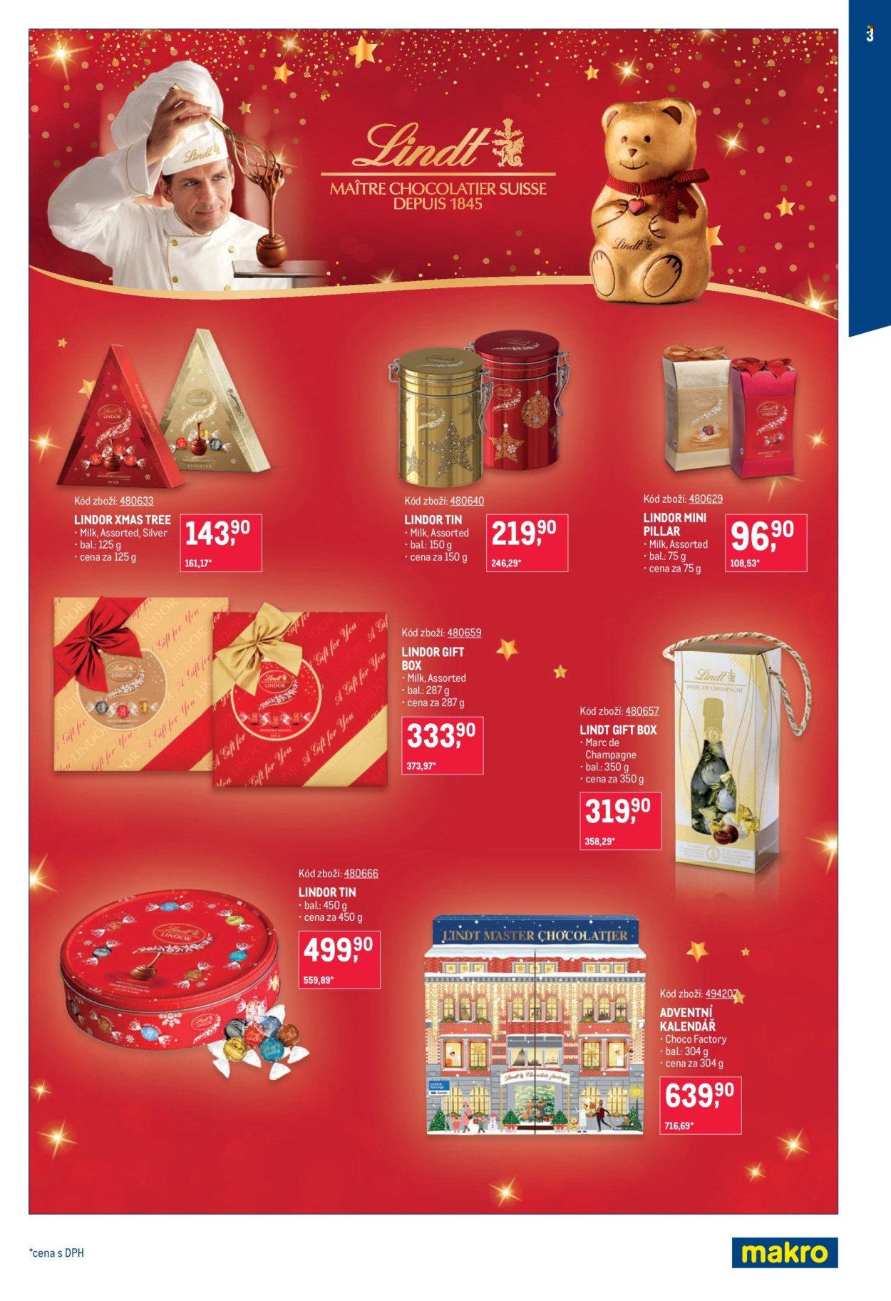 MAKRO leták - Mikulášské čokolády (2025-10-08 - 2025-11-18)