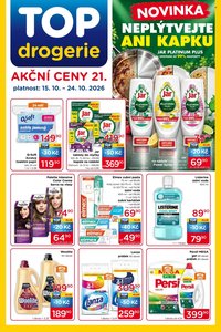 TOP DROGERIE leták - Od čtvrtka 15.10.2026