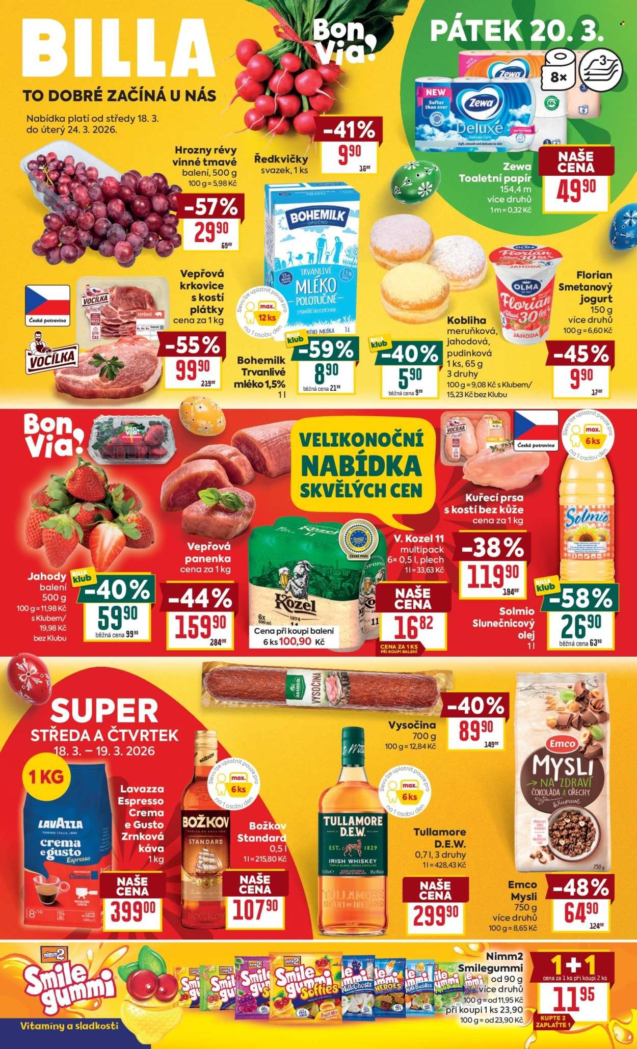 BILLA leták - Malý leták (2026-03-18 - 2026-03-24)