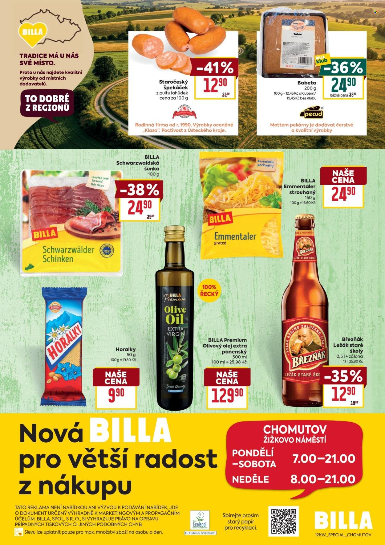 BILLA leták - Speciál: Chomutov (2026-03-18 - 2026-03-31)