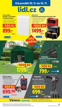 LIDL leták - Hity týdne se slevou až -1000Kč (2025-11-10 - 2025-11-16)
