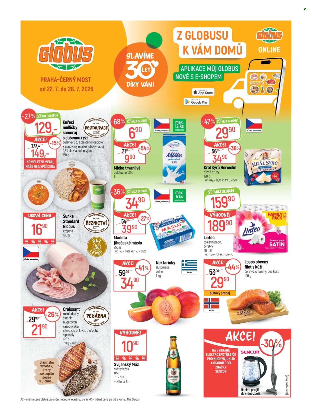 GLOBUS leták - Od středy 22.7.2026