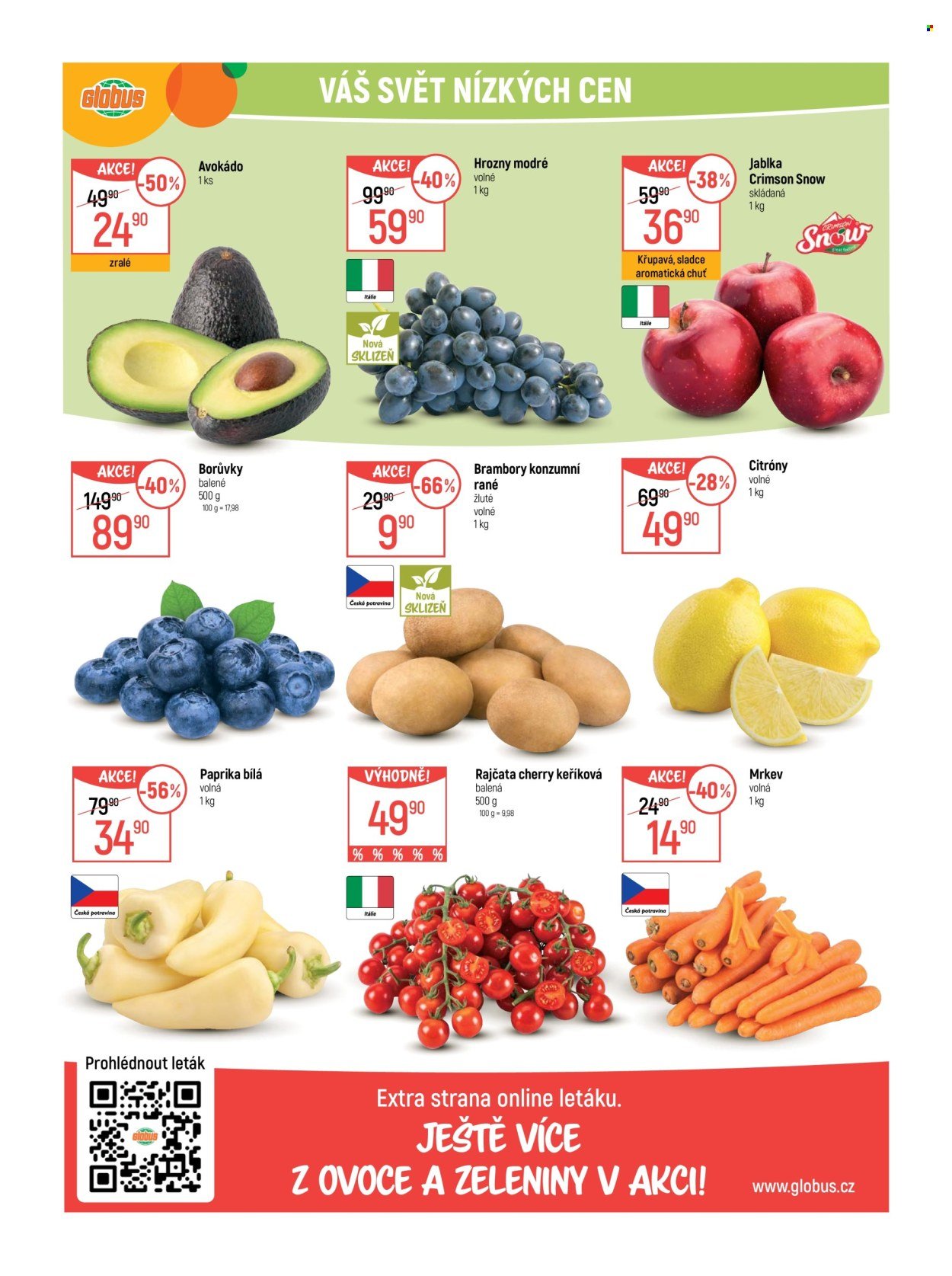 GLOBUS leták - Od středy 22.7.2026