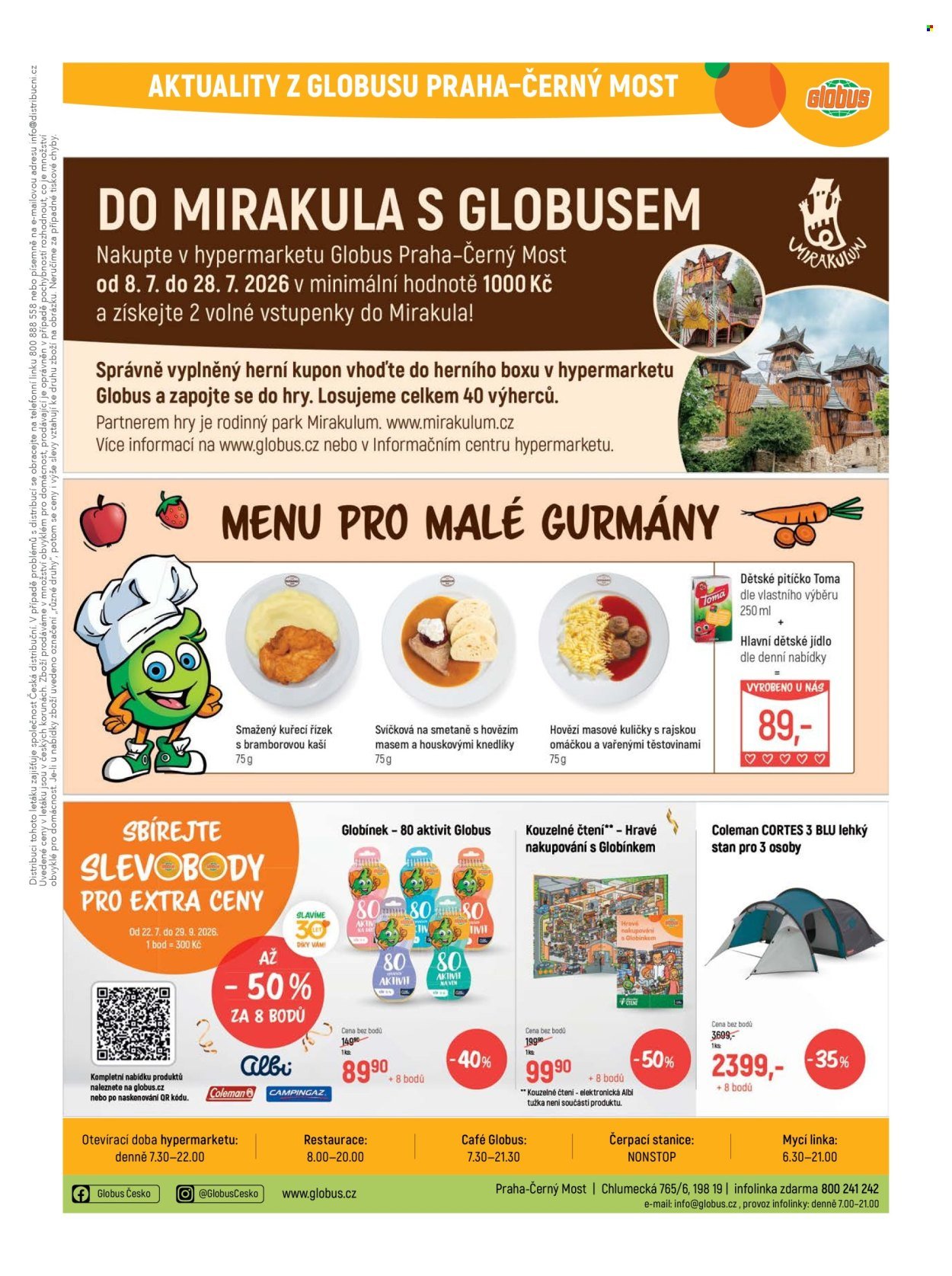 GLOBUS leták - Od středy 22.7.2026