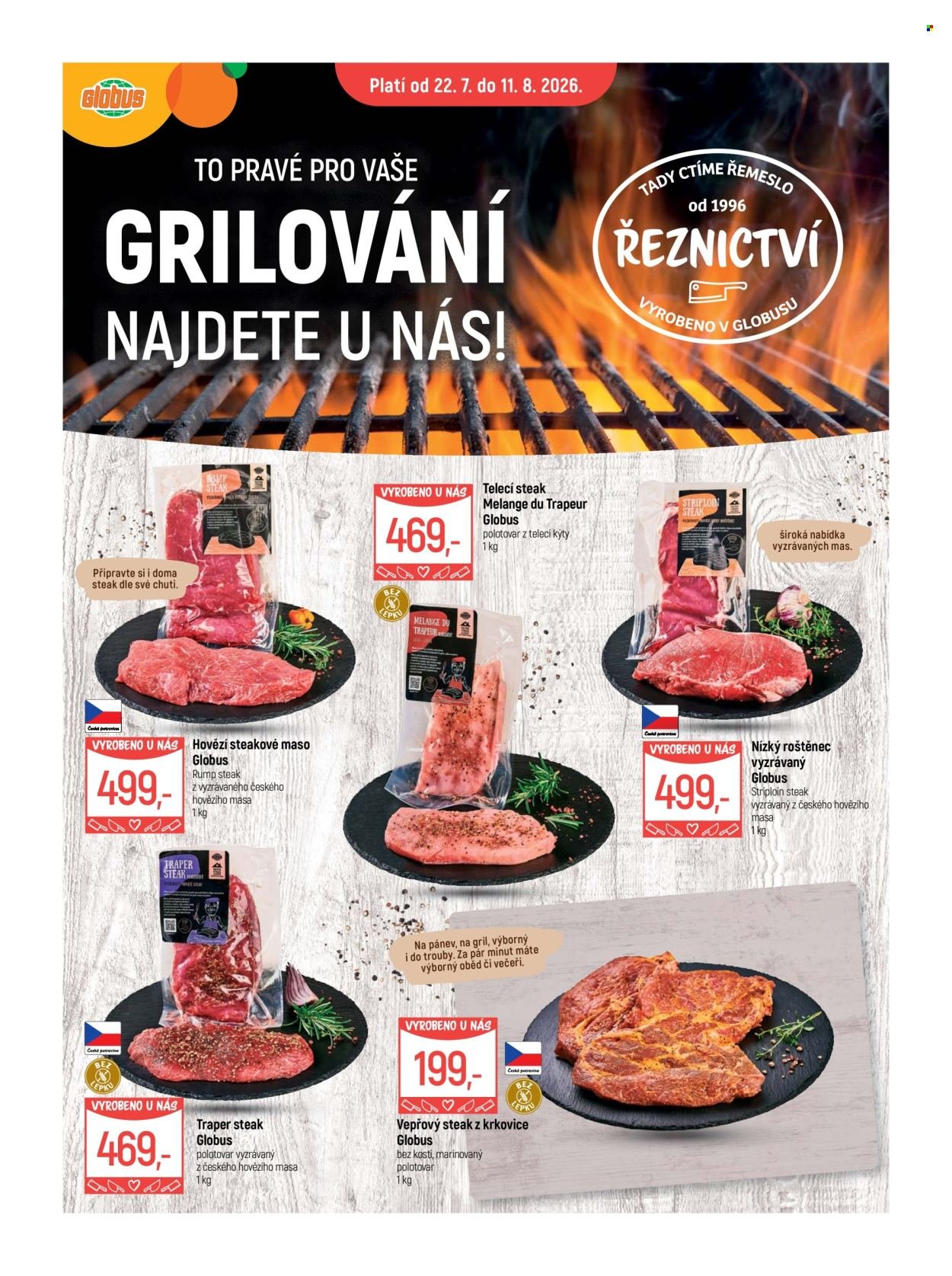 GLOBUS leták - Od středy 22.7.2026