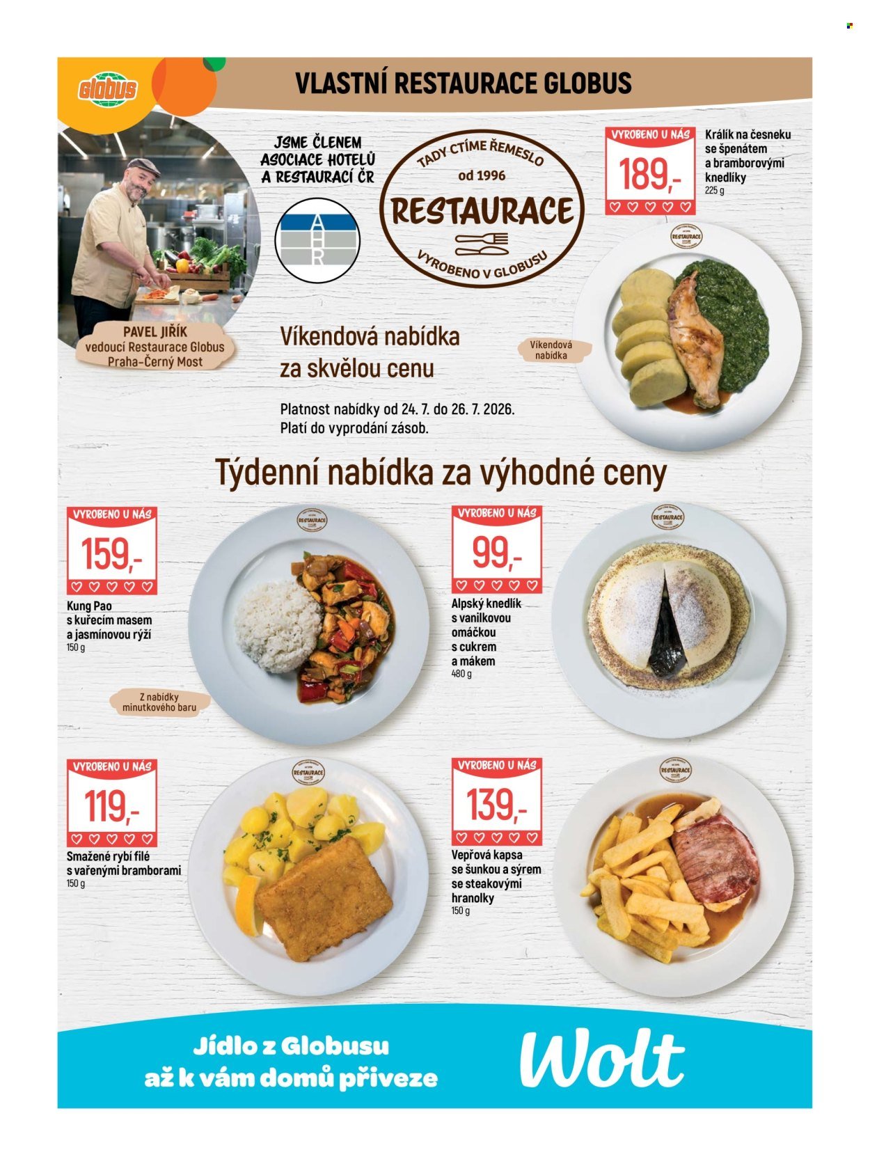 GLOBUS leták - Od středy 22.7.2026
