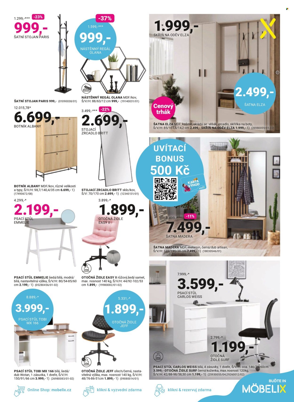 MÖBELIX leták - Valentýn v rytmu lásky a slev (2026-02-09 - 2026-03-08)