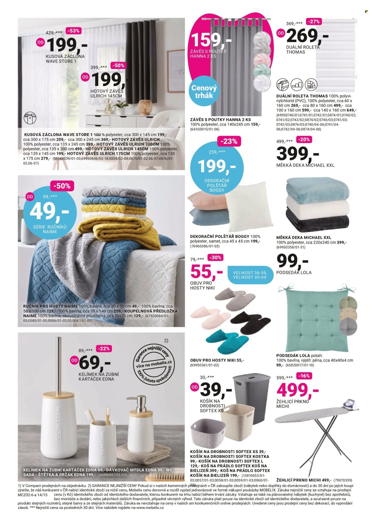 MÖBELIX leták - Valentýn v rytmu lásky a slev (2026-02-09 - 2026-03-08)