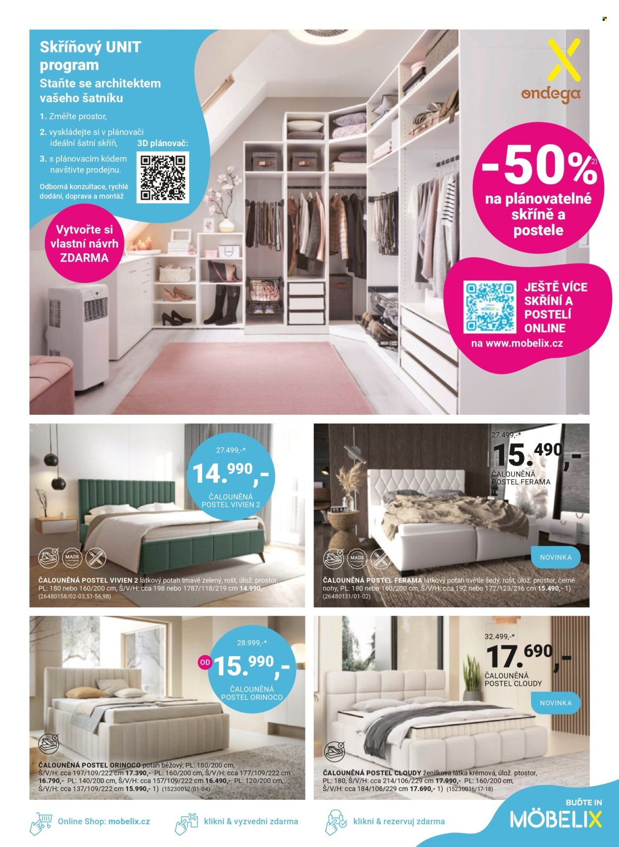 MÖBELIX leták - Valentýn v rytmu lásky a slev (2026-02-09 - 2026-03-08)