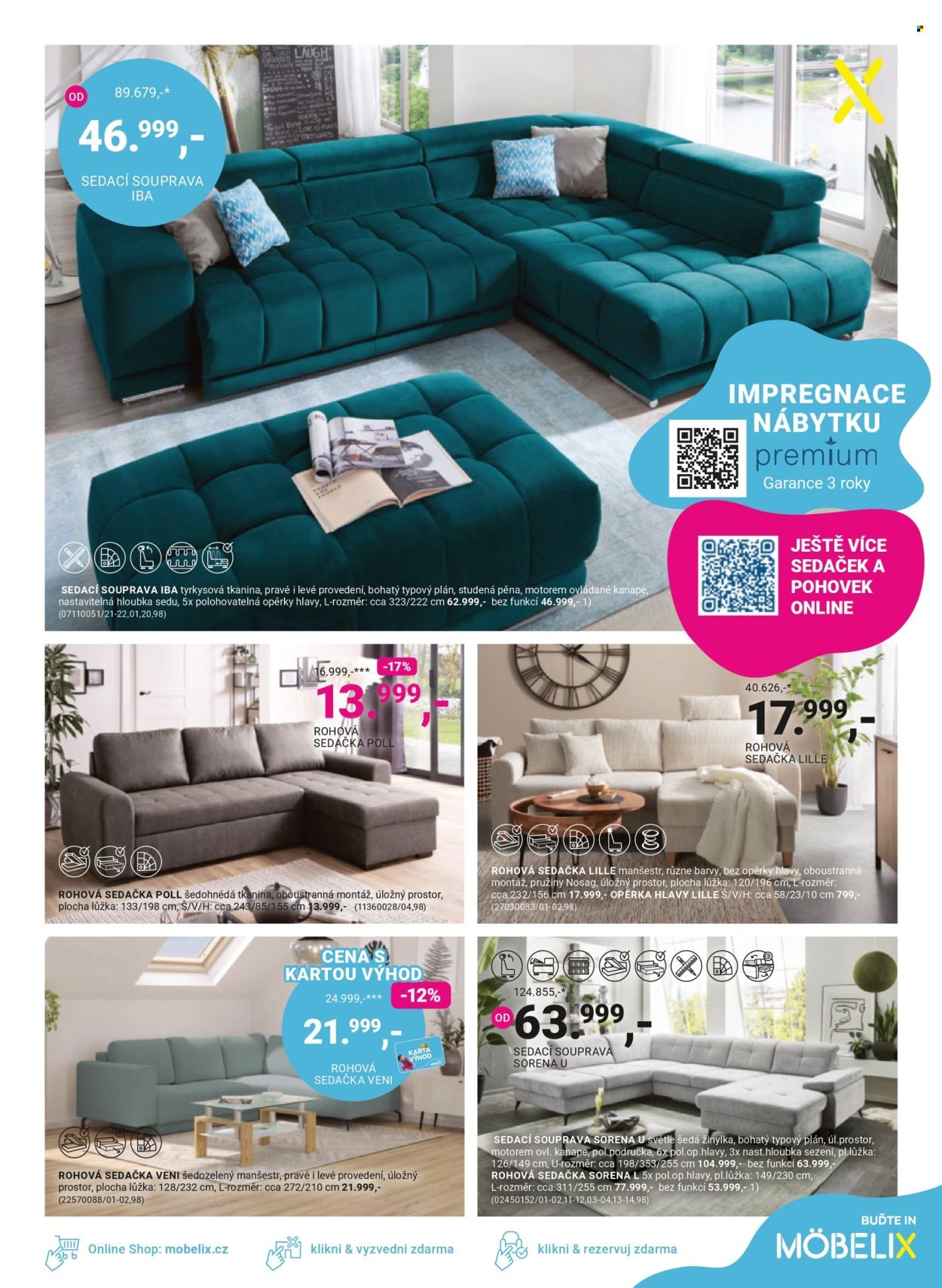 MÖBELIX leták - Valentýn v rytmu lásky a slev (2026-02-09 - 2026-03-08)