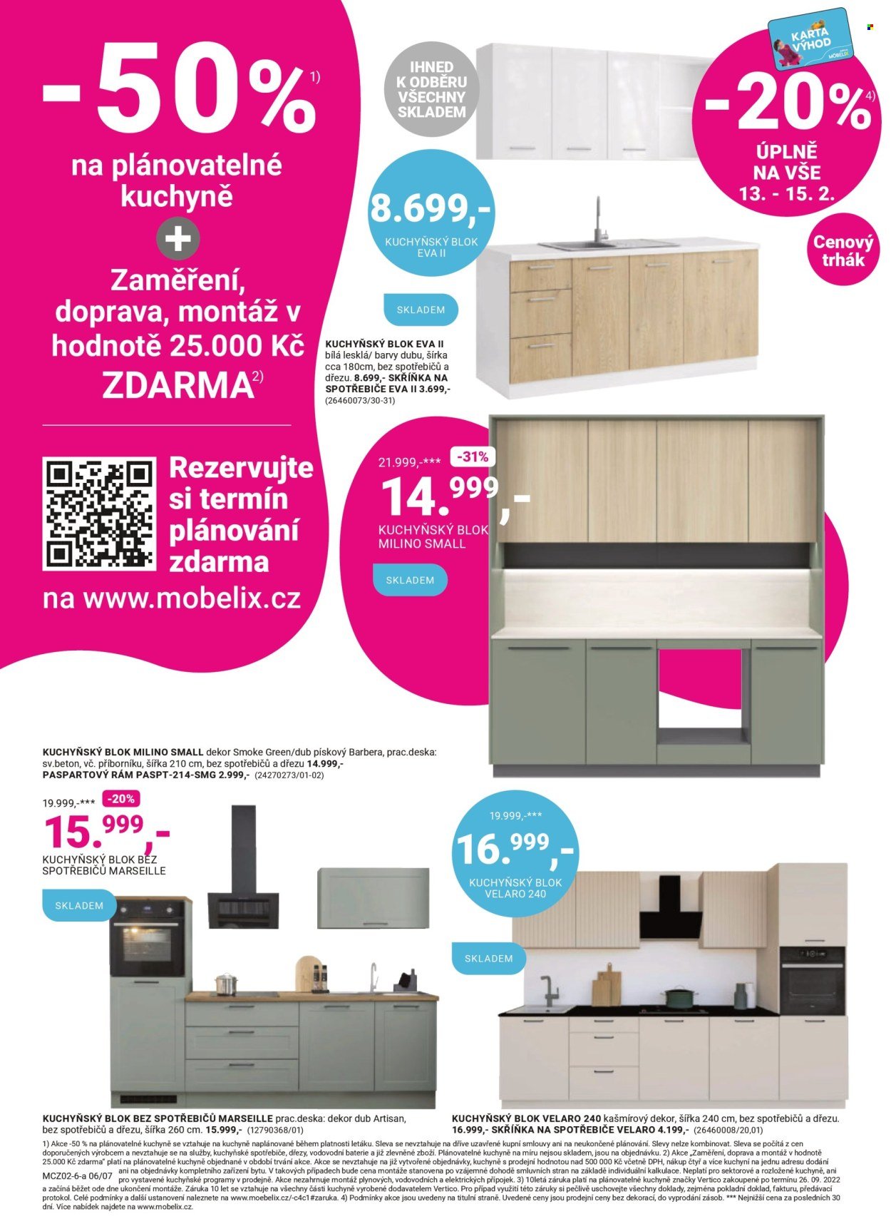 MÖBELIX leták - Valentýn v rytmu lásky a slev (2026-02-09 - 2026-03-08)