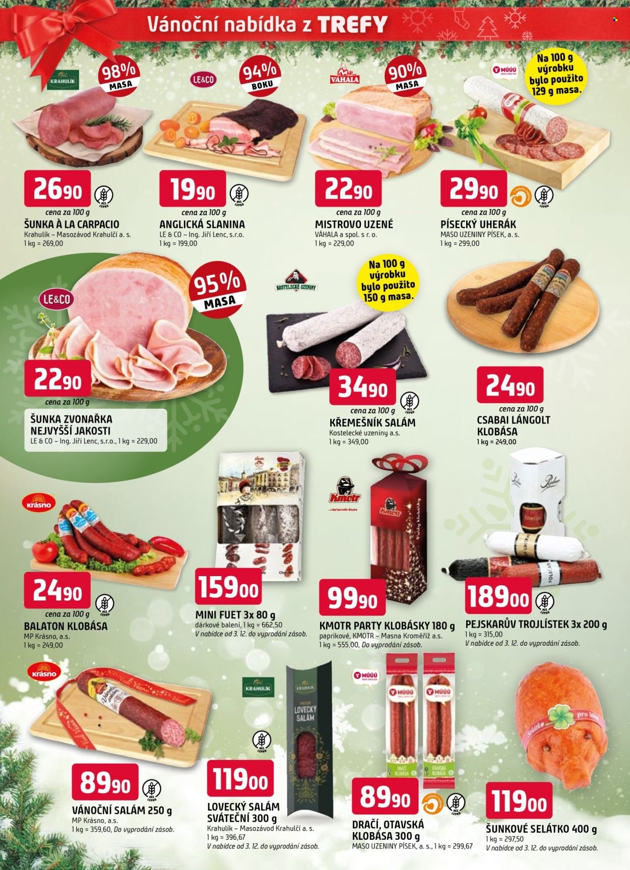 TREFA COOP leták - Od úterý 18.11.2025 (2025-11-18 - 2025-12-31)