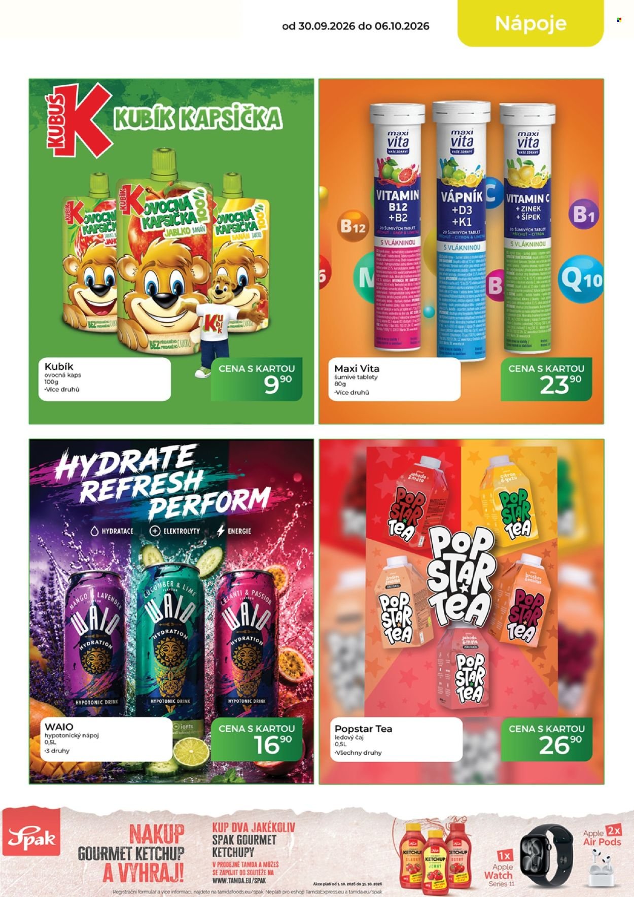 TAMDA FOODS leták - Od středy 30.9.2026