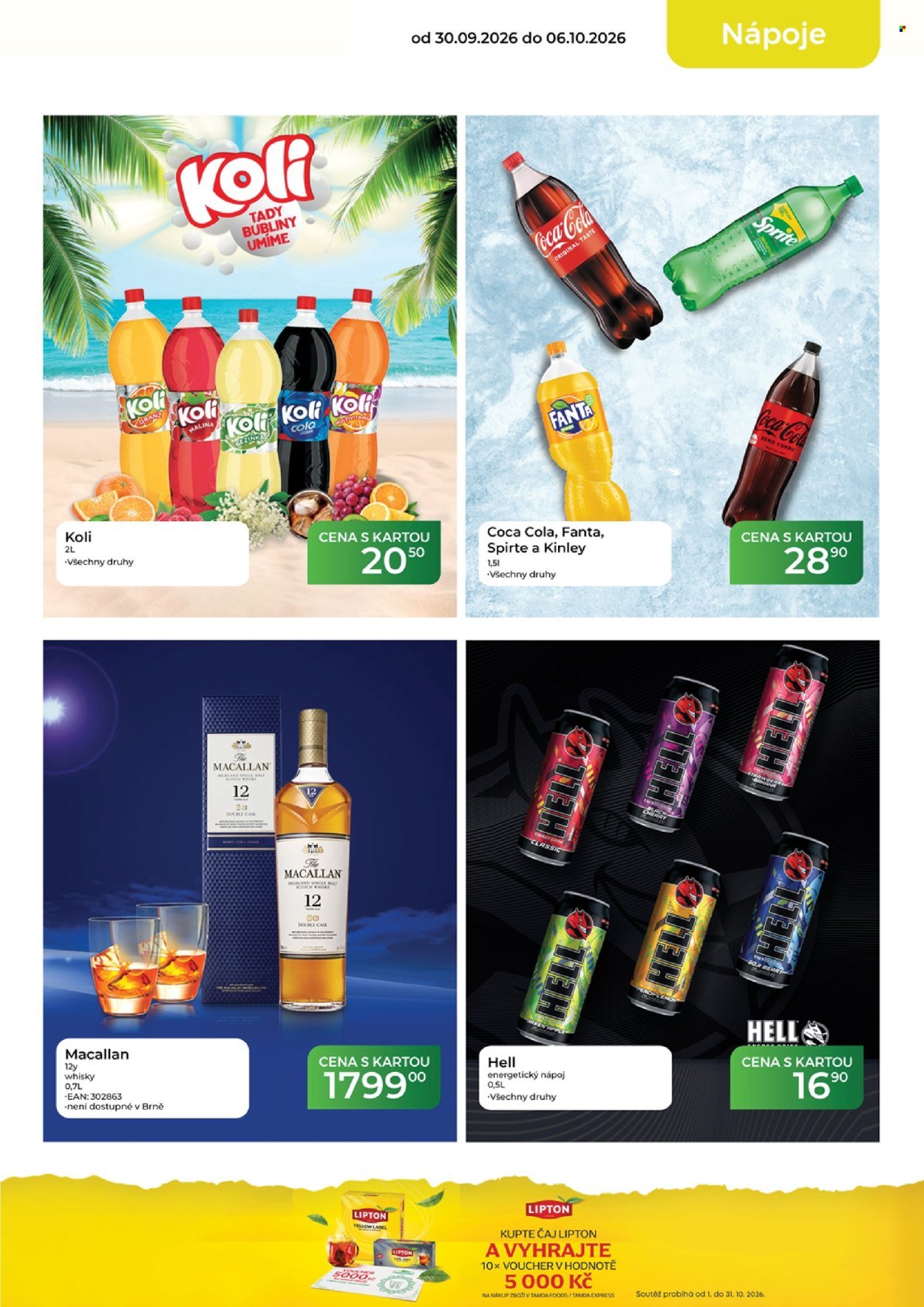 TAMDA FOODS leták - Od středy 30.9.2026