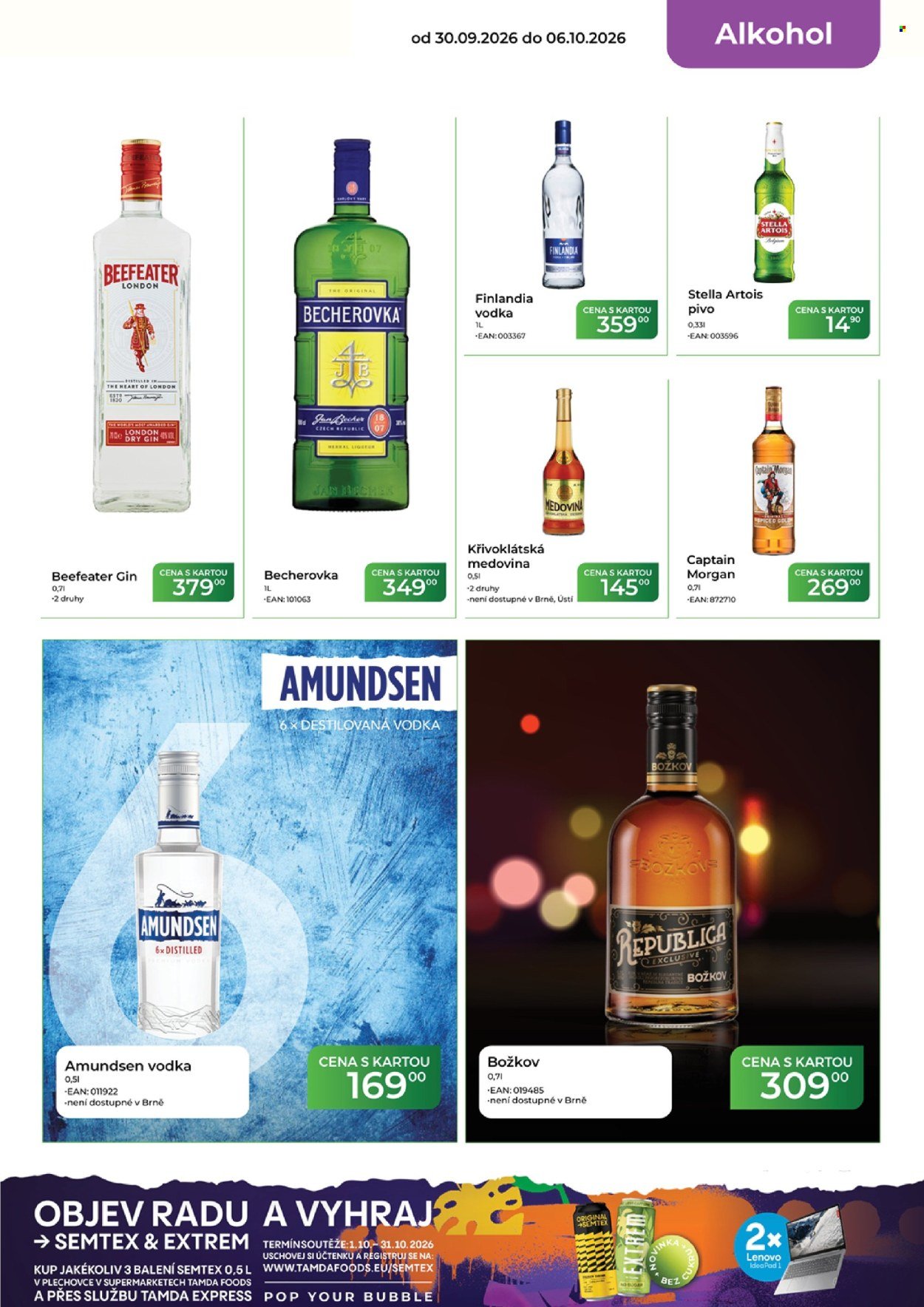 TAMDA FOODS leták - Od středy 30.9.2026