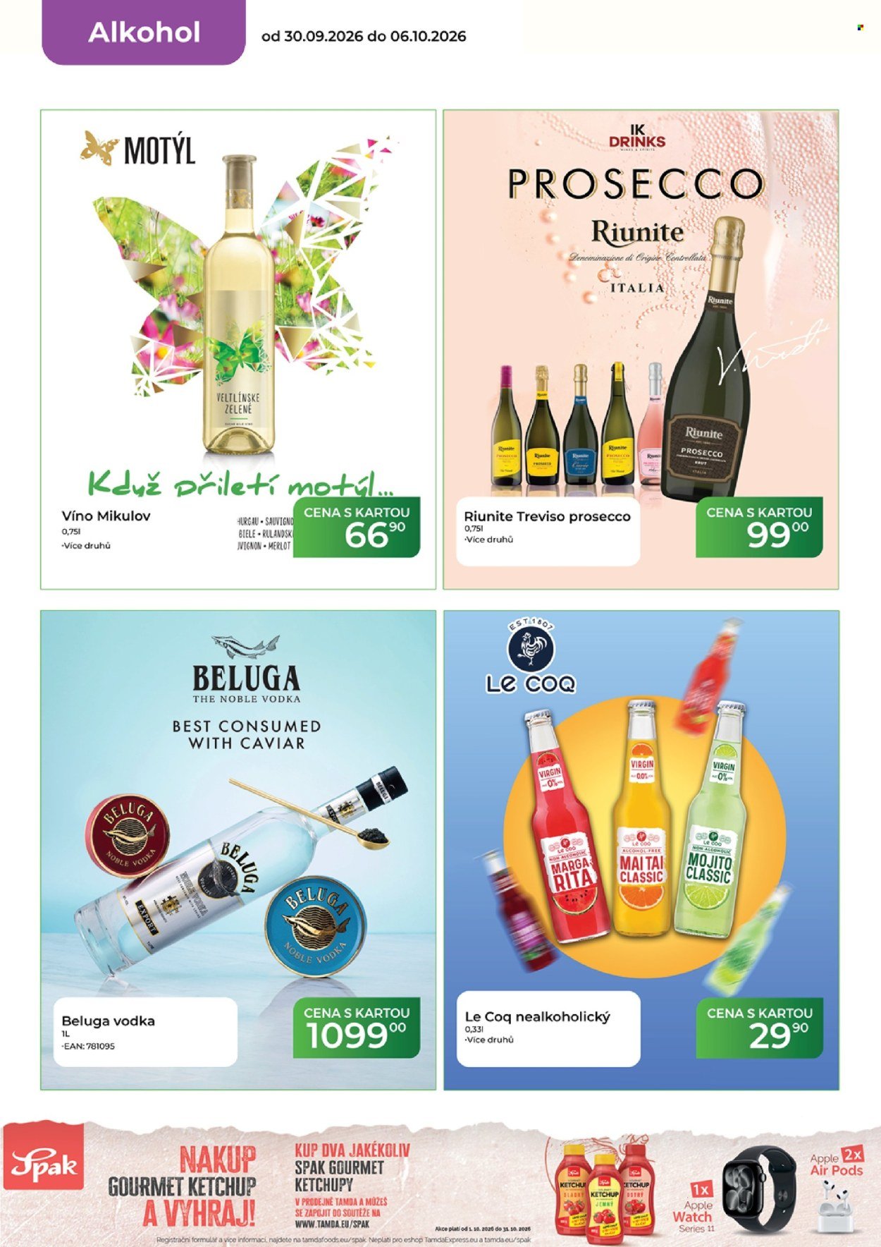 TAMDA FOODS leták - Od středy 30.9.2026