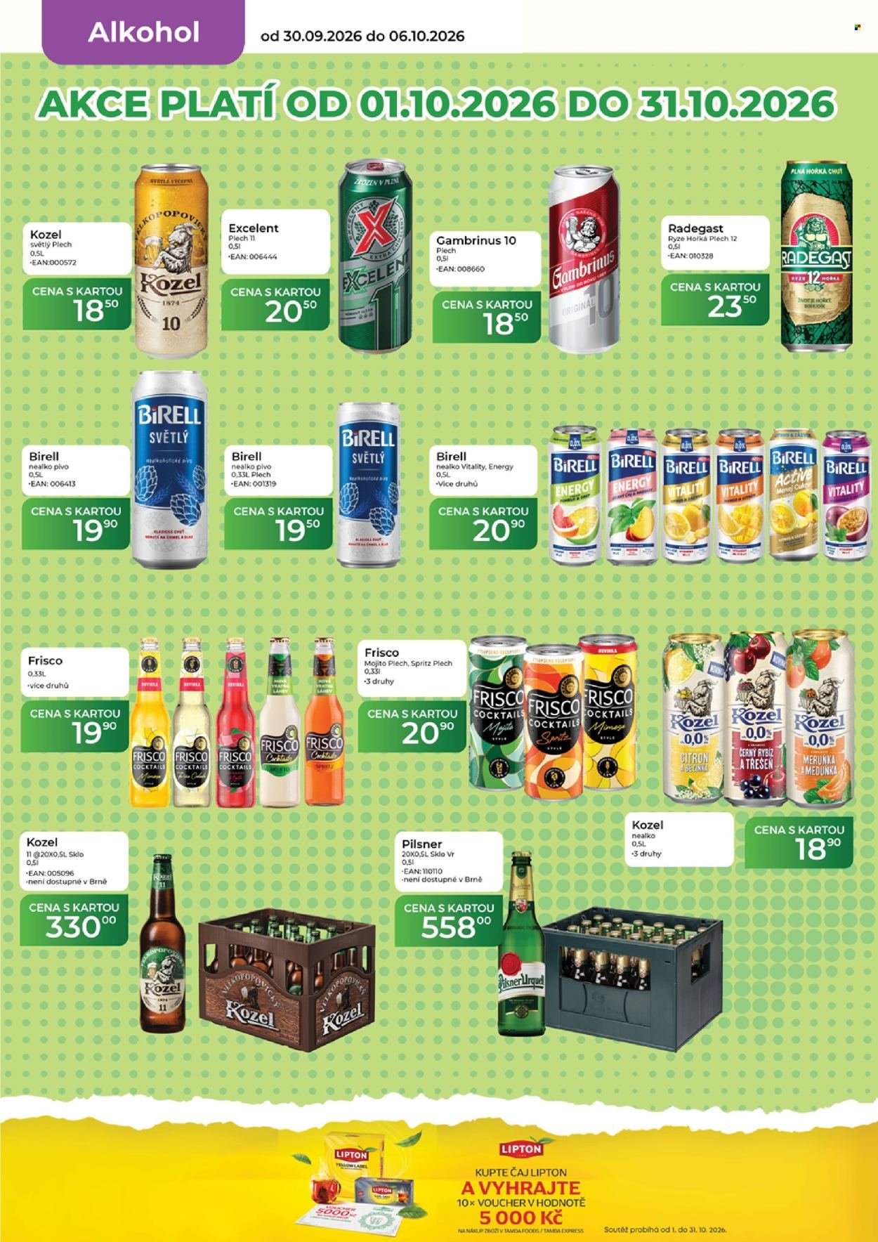 TAMDA FOODS leták - Od středy 30.9.2026